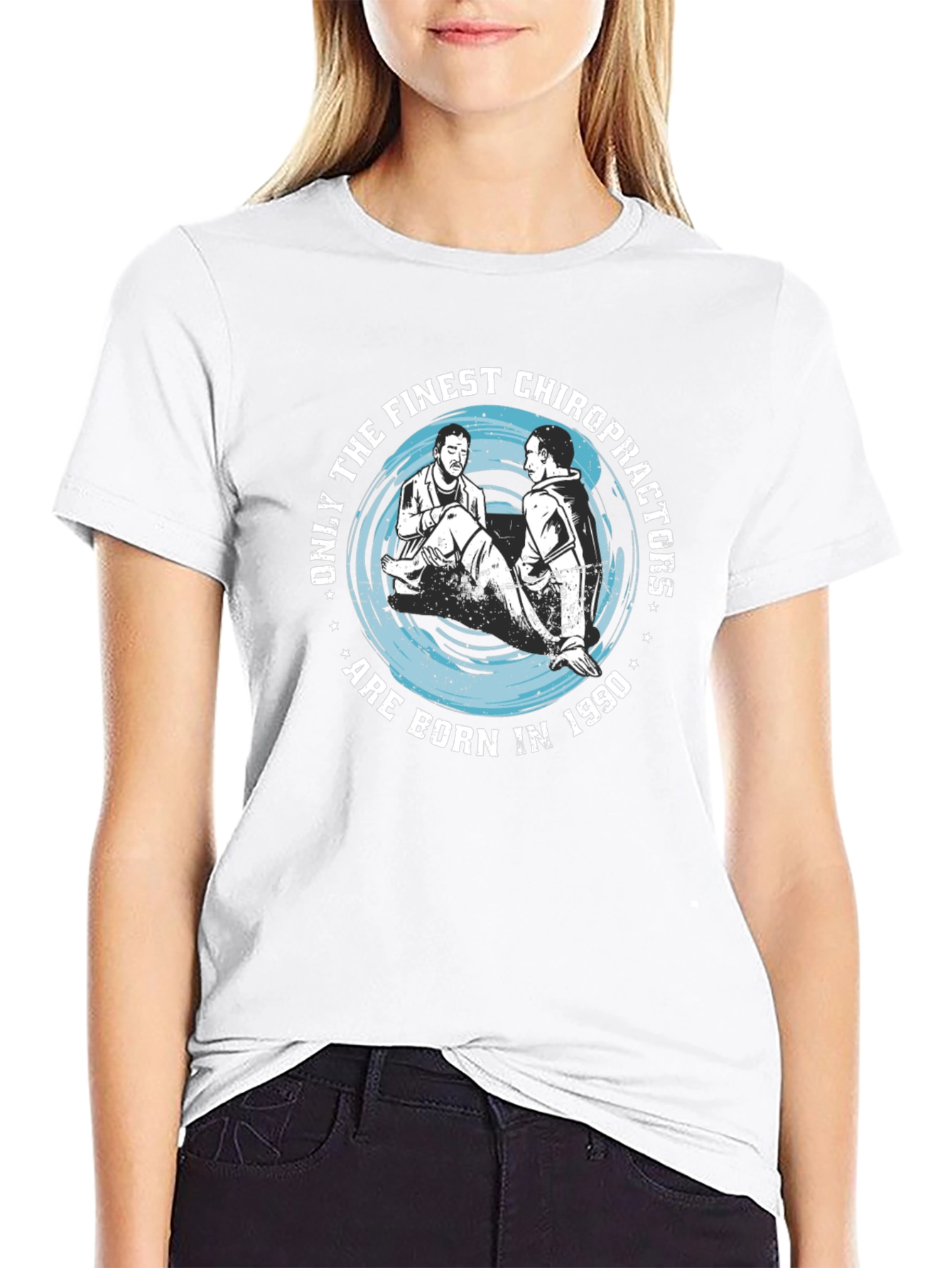 Finest Chiropractors Born in 1990 T-Shirt
