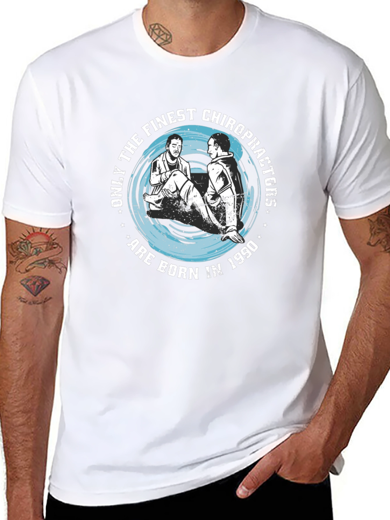 Finest Chiropractors Born in 1990 T-Shirt