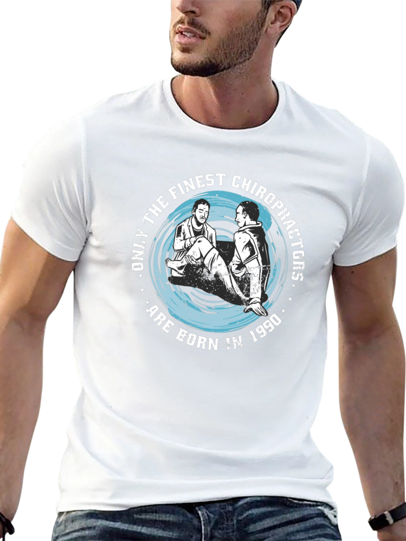 Finest Chiropractors Born in 1990 T-Shirt