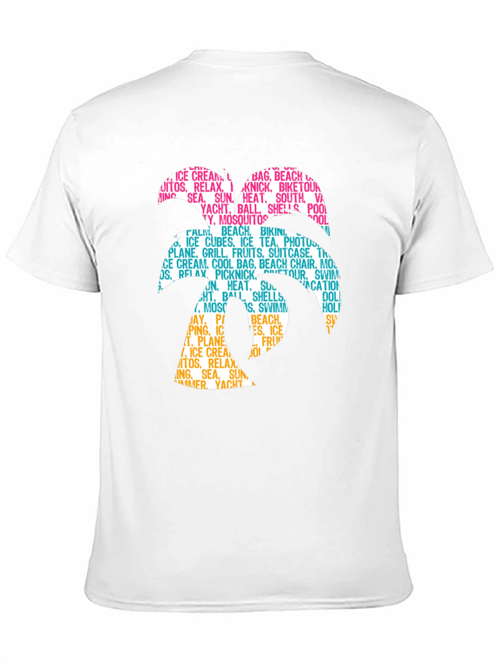 Tropical Beach Vibes Graphic T-Shirt