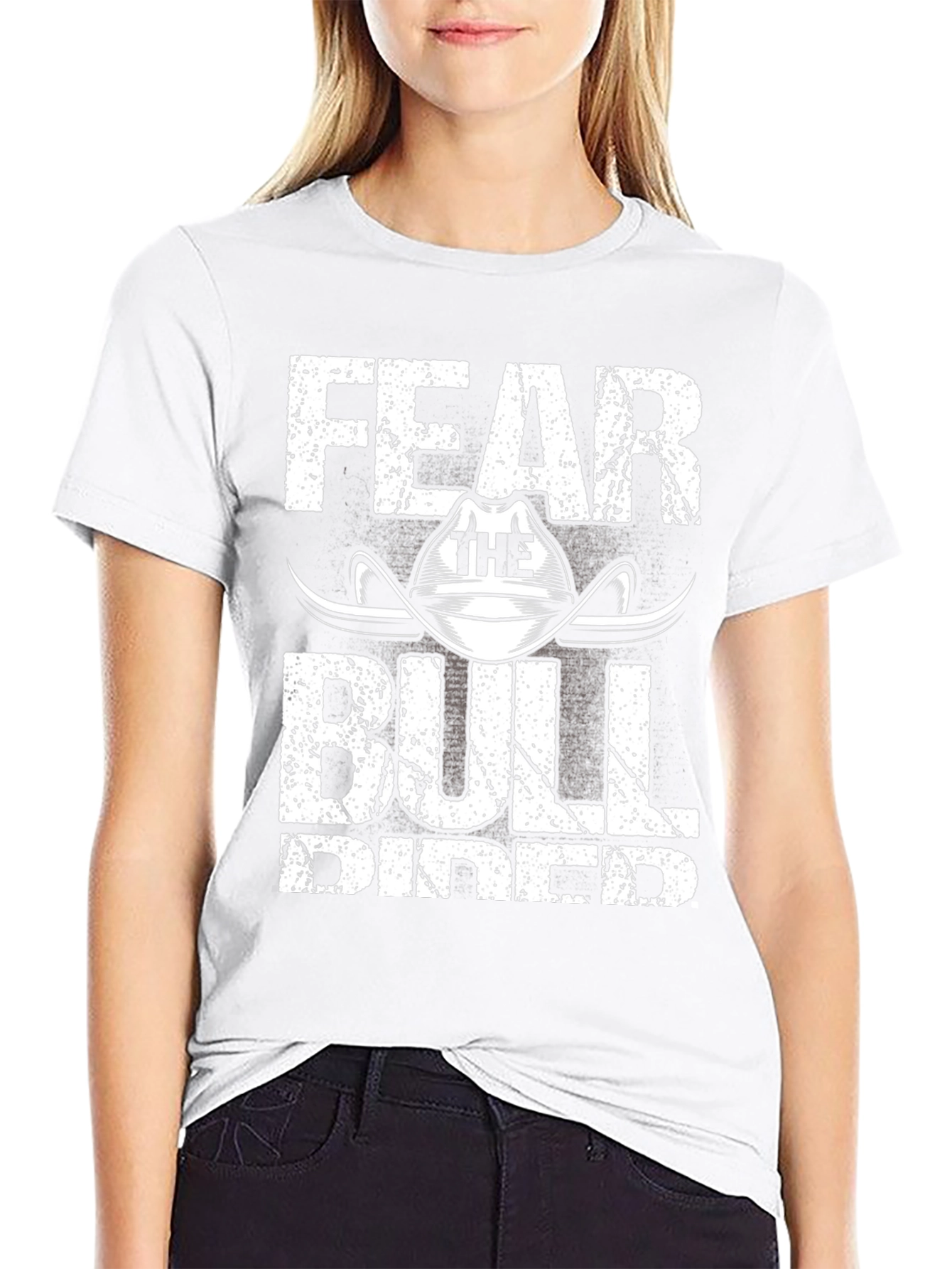 Fear the Bull Rider Graphic T-Shirt