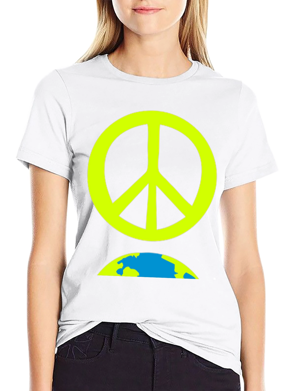Peace on Earth Graphic Tee - Black T-Shirt