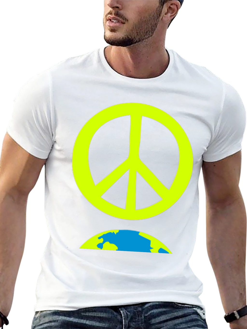 Peace on Earth Graphic Tee - Black T-Shirt