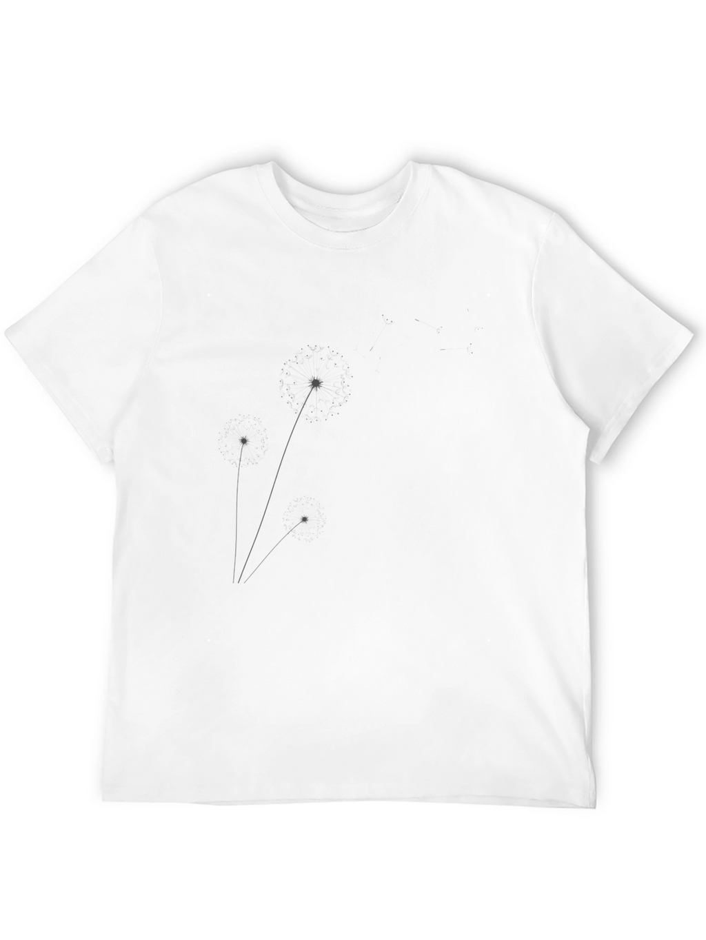 Minimalist Star Constellation Black T-Shirt