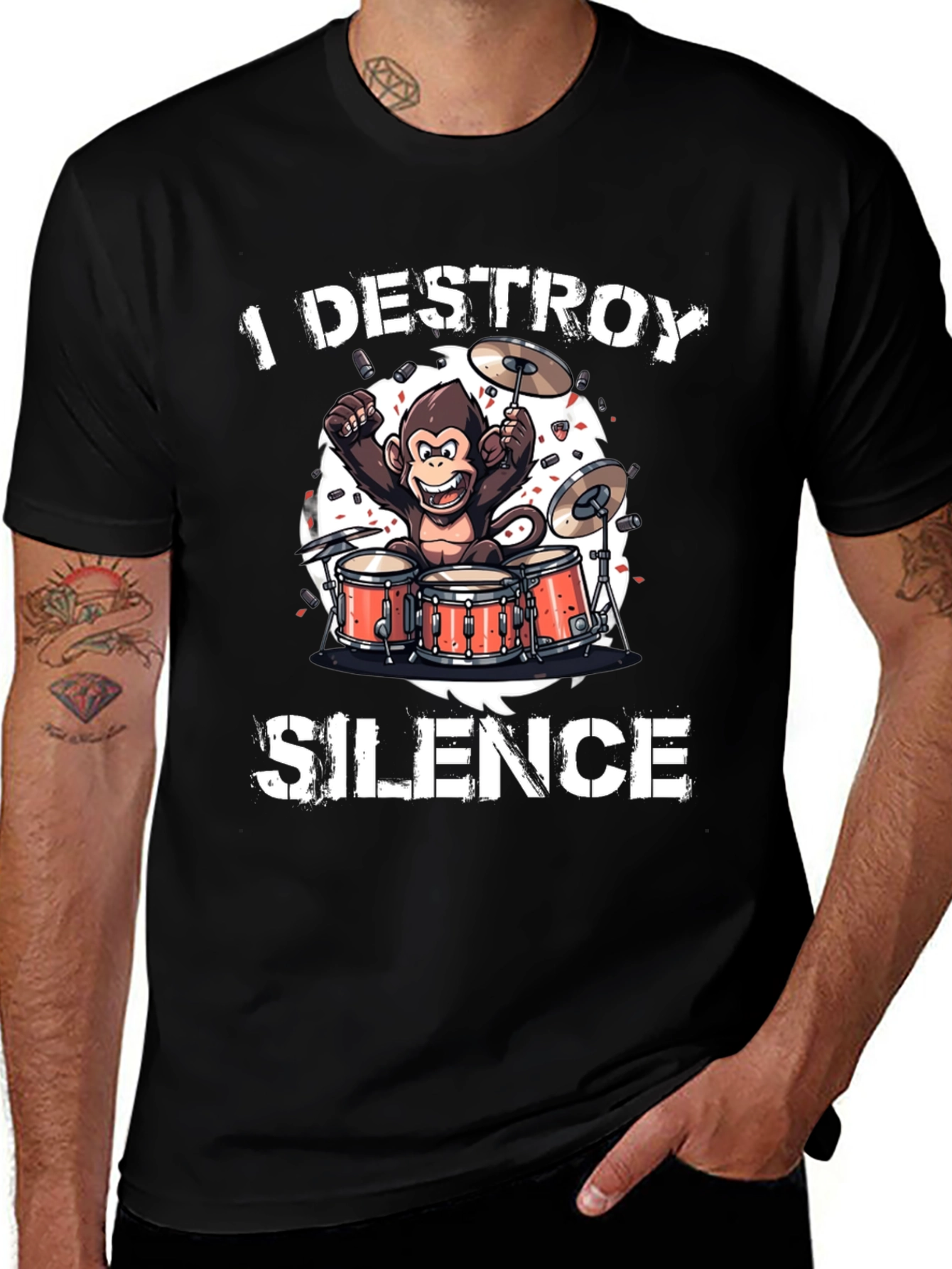 I Destroy Silence T-Shirt