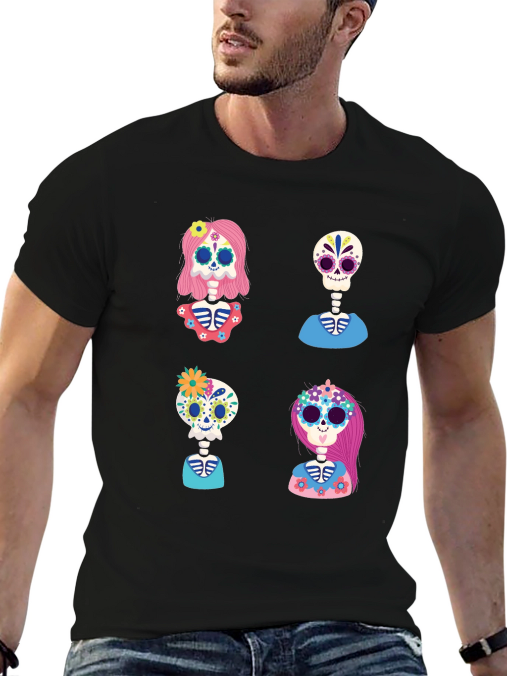 Day of the Dead Skeleton T-Shirt