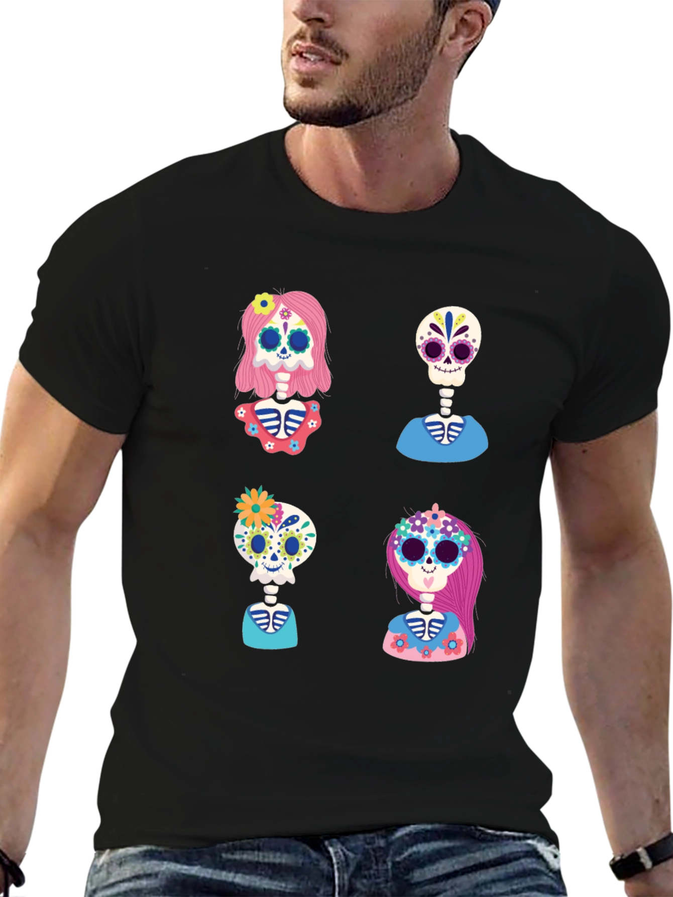 Day of the Dead Skeleton T-Shirt