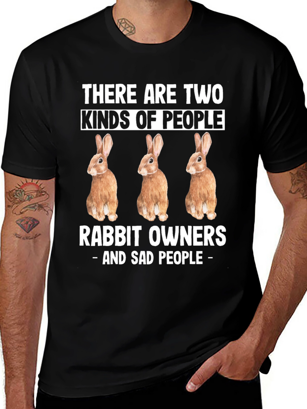 Rabbit Owners - T-Shirt Funny Novelty Tee