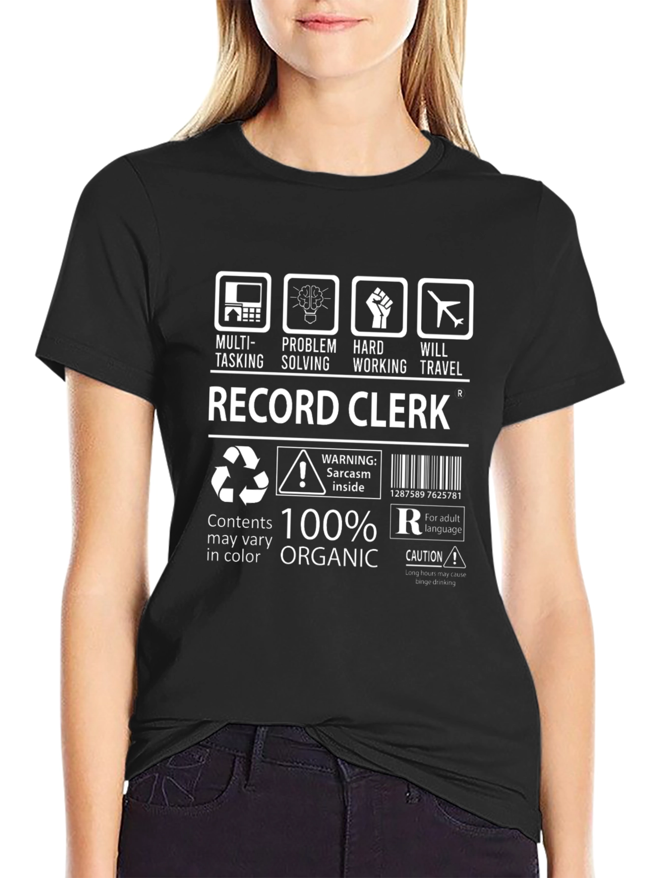 Record Clerk Humor T-Shirt