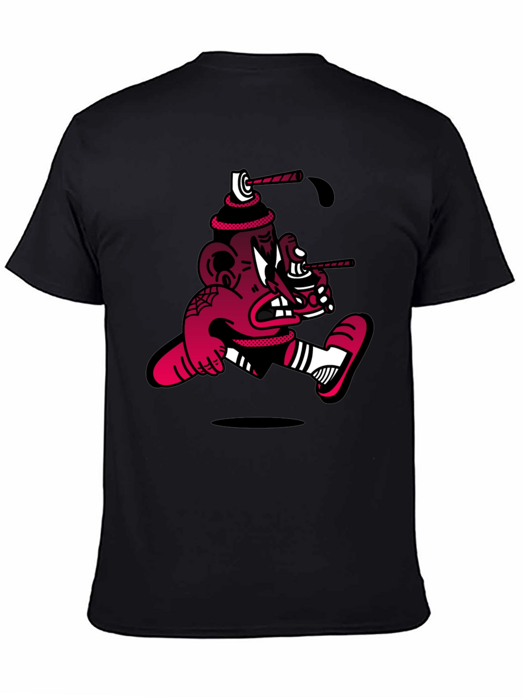 Cartoon Spray Can T-Shirt