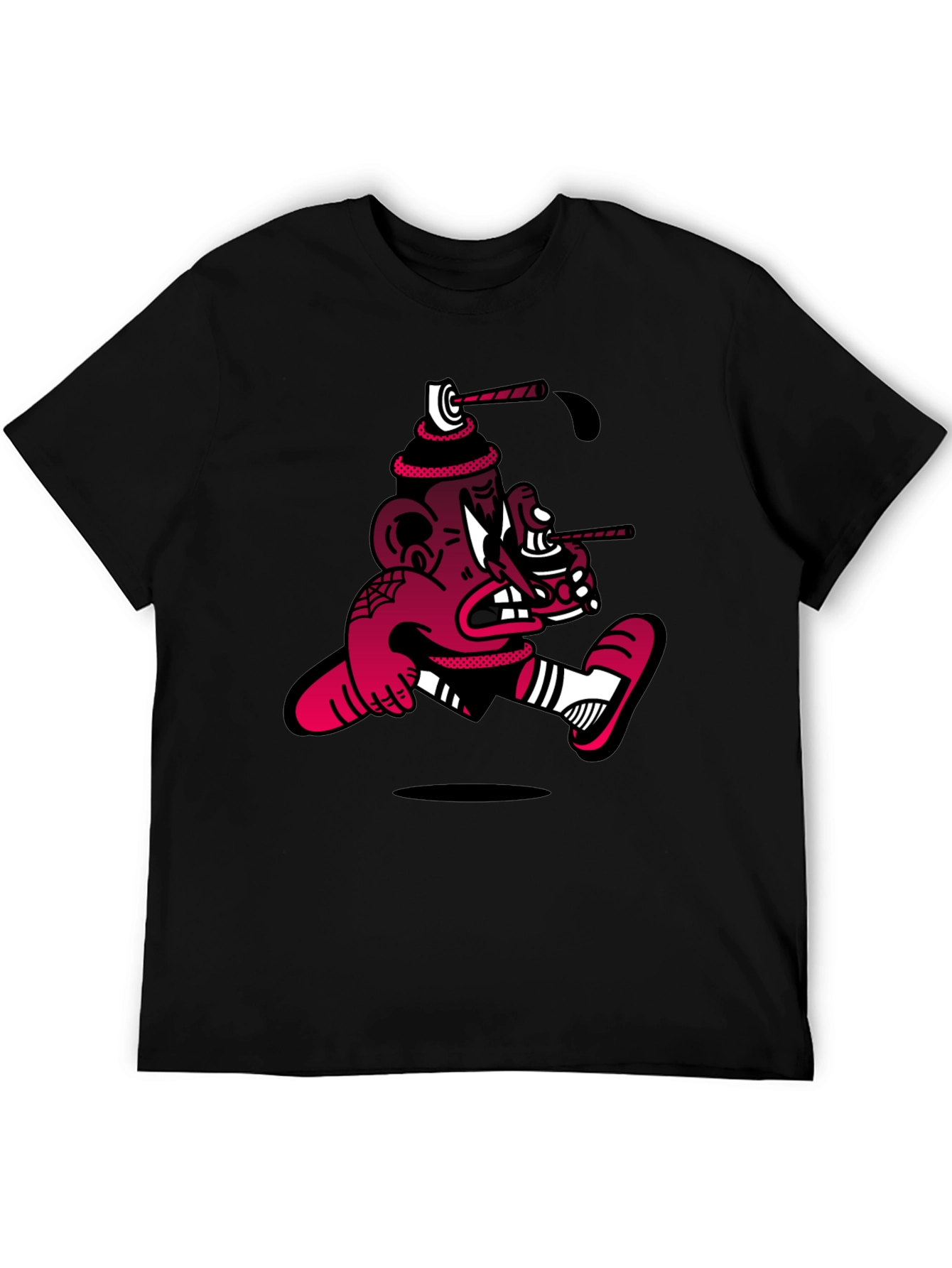 Cartoon Spray Can T-Shirt
