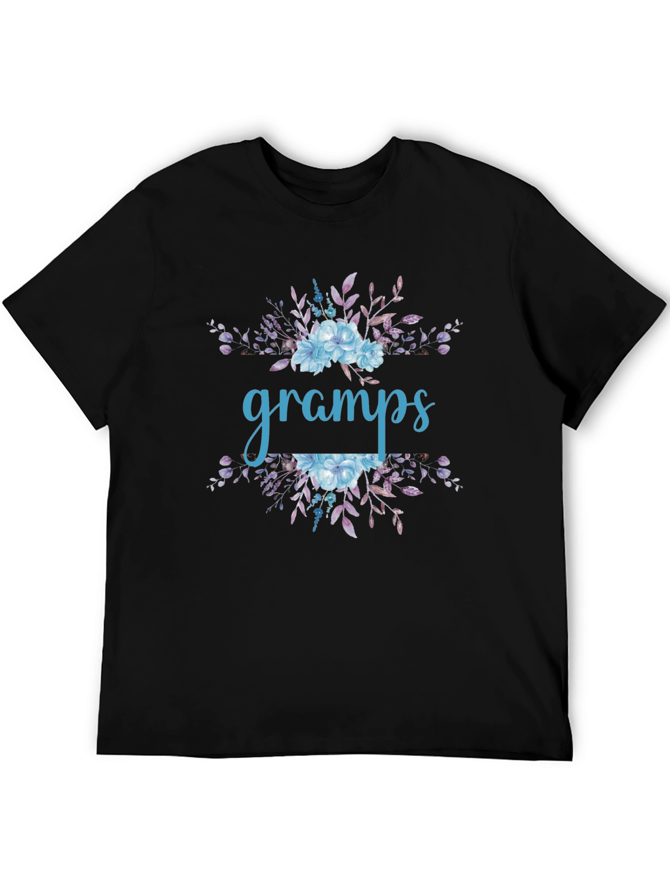 Floral Gramps T-Shirt - Perfect Gift for Grandfathers