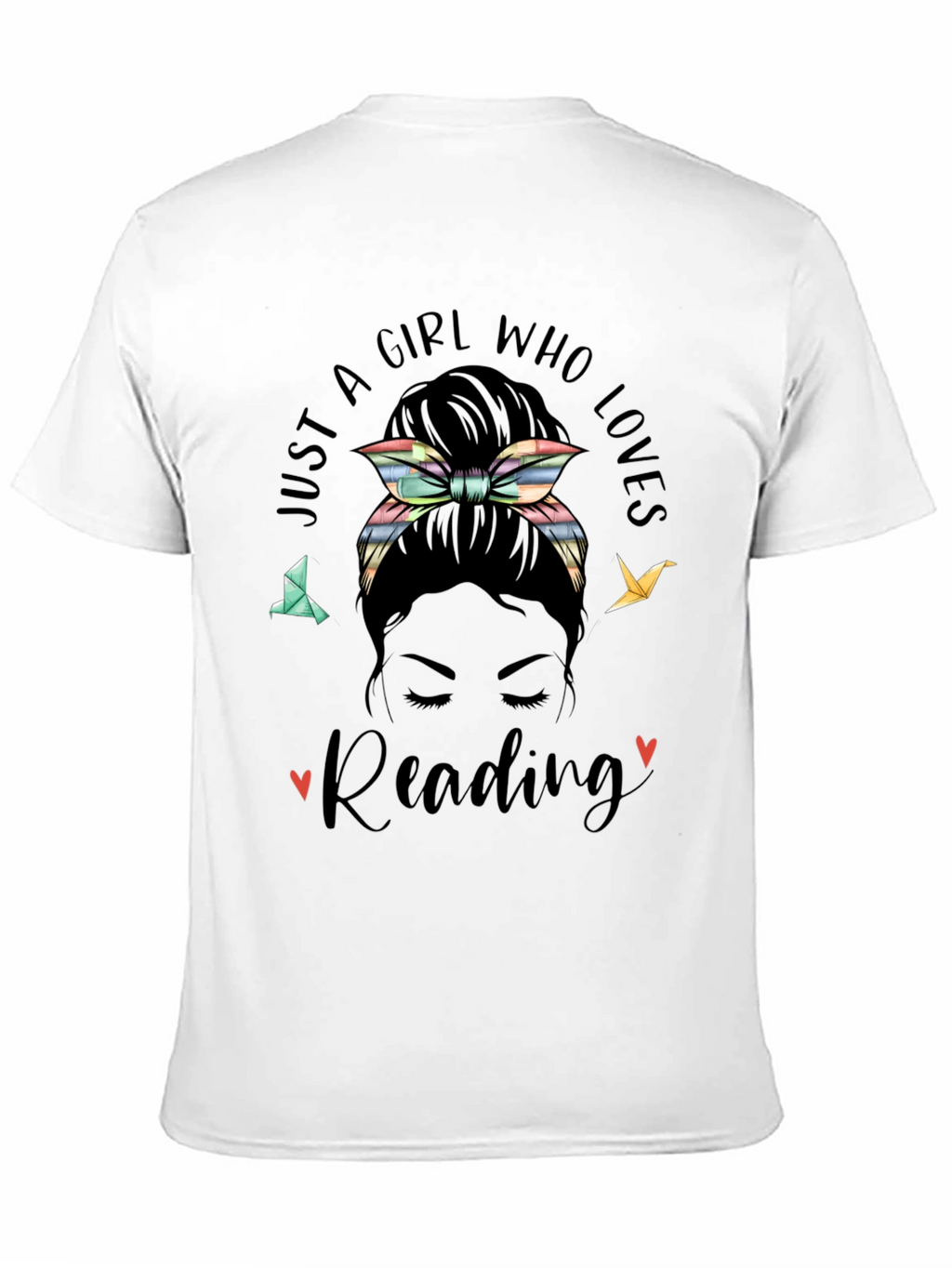 Girl Who Loves Reading T-Shirt
