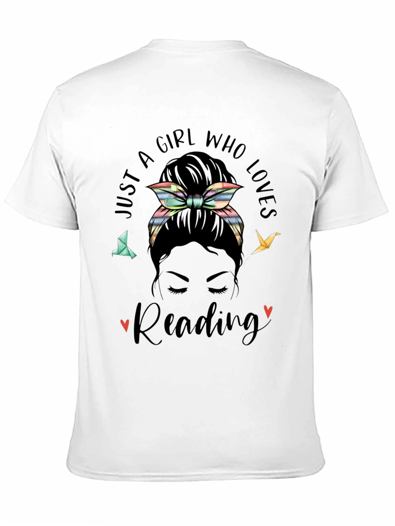 Girl Who Loves Reading T-Shirt