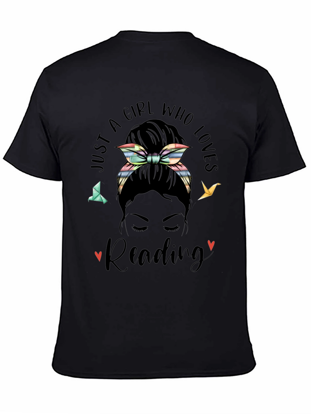 Girl Who Loves Reading T-Shirt
