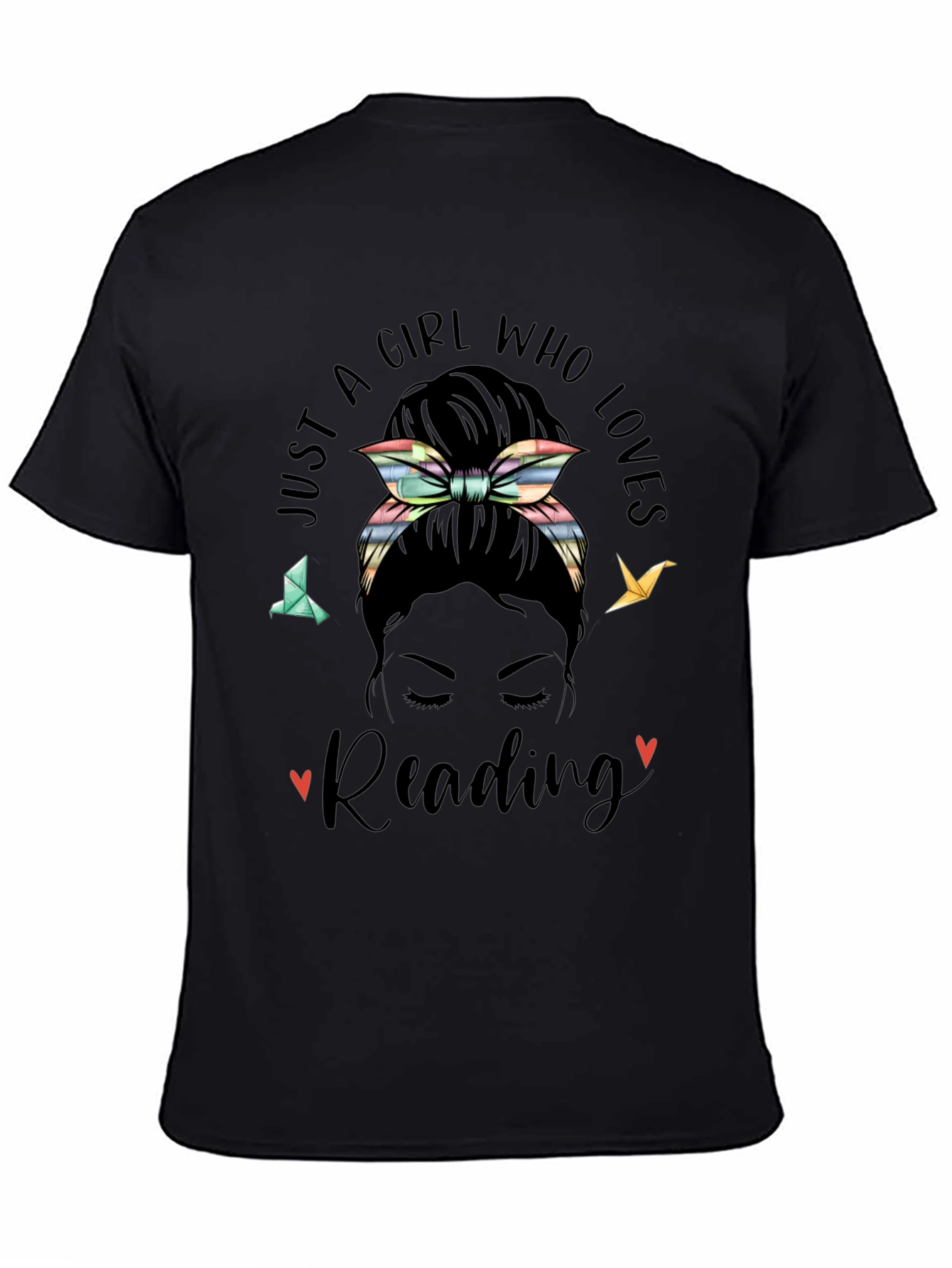 Girl Who Loves Reading T-Shirt