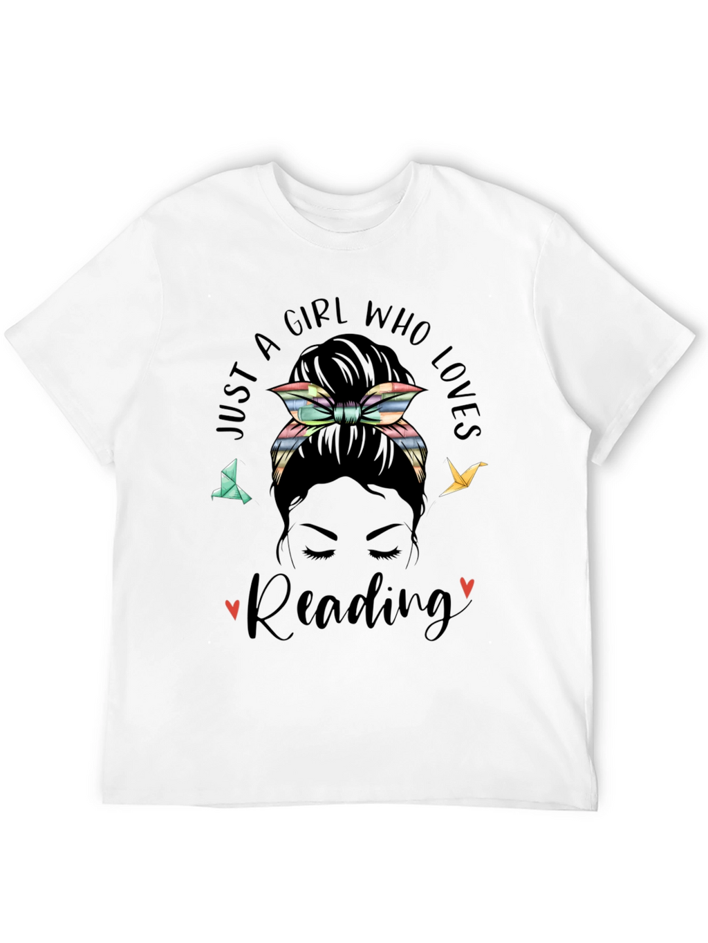 Girl Who Loves Reading T-Shirt