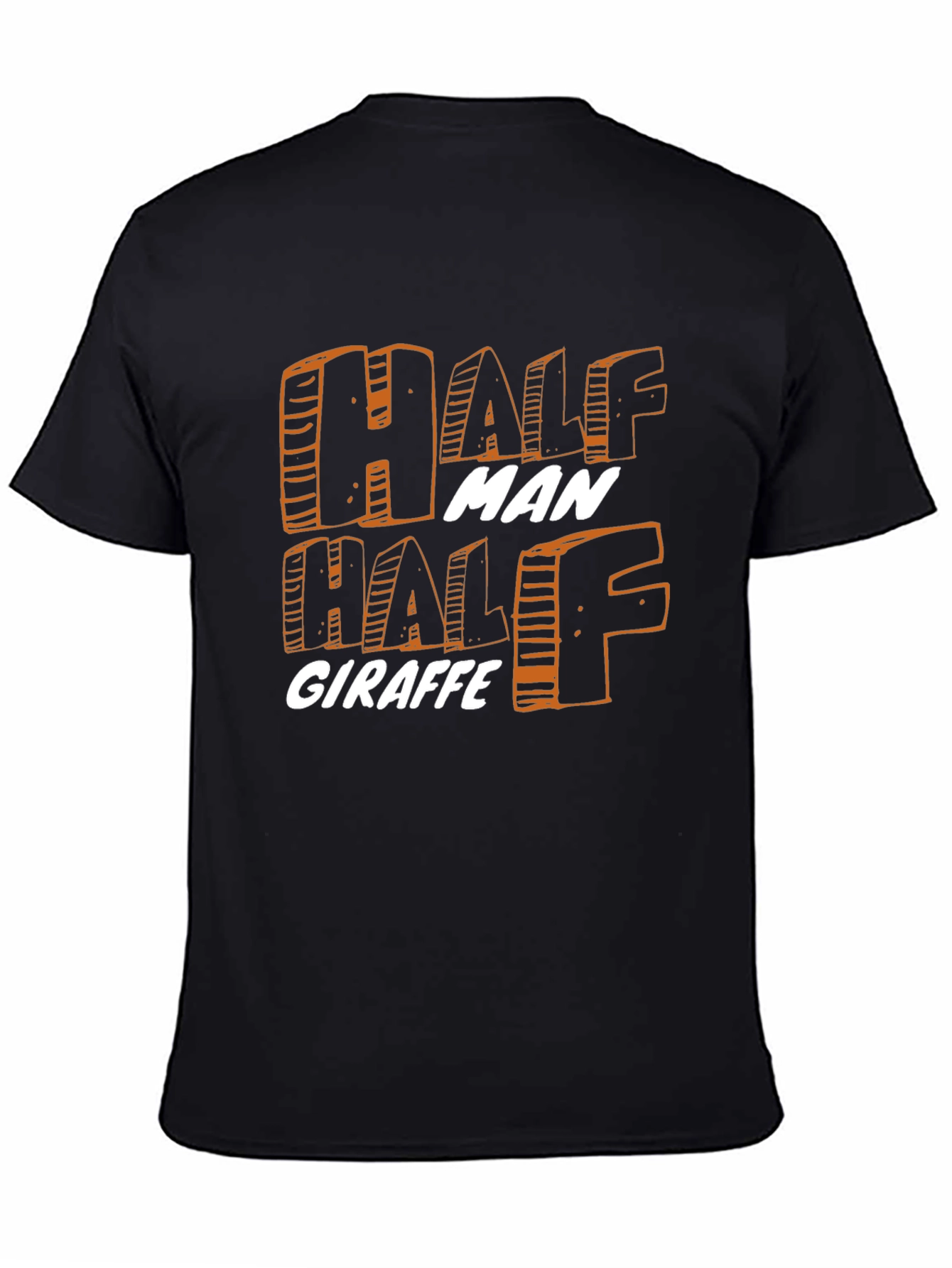 Half Man Half Giraffe Graphic T-Shirt