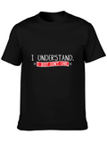 I Understand I Just Dont Care T-Shirt