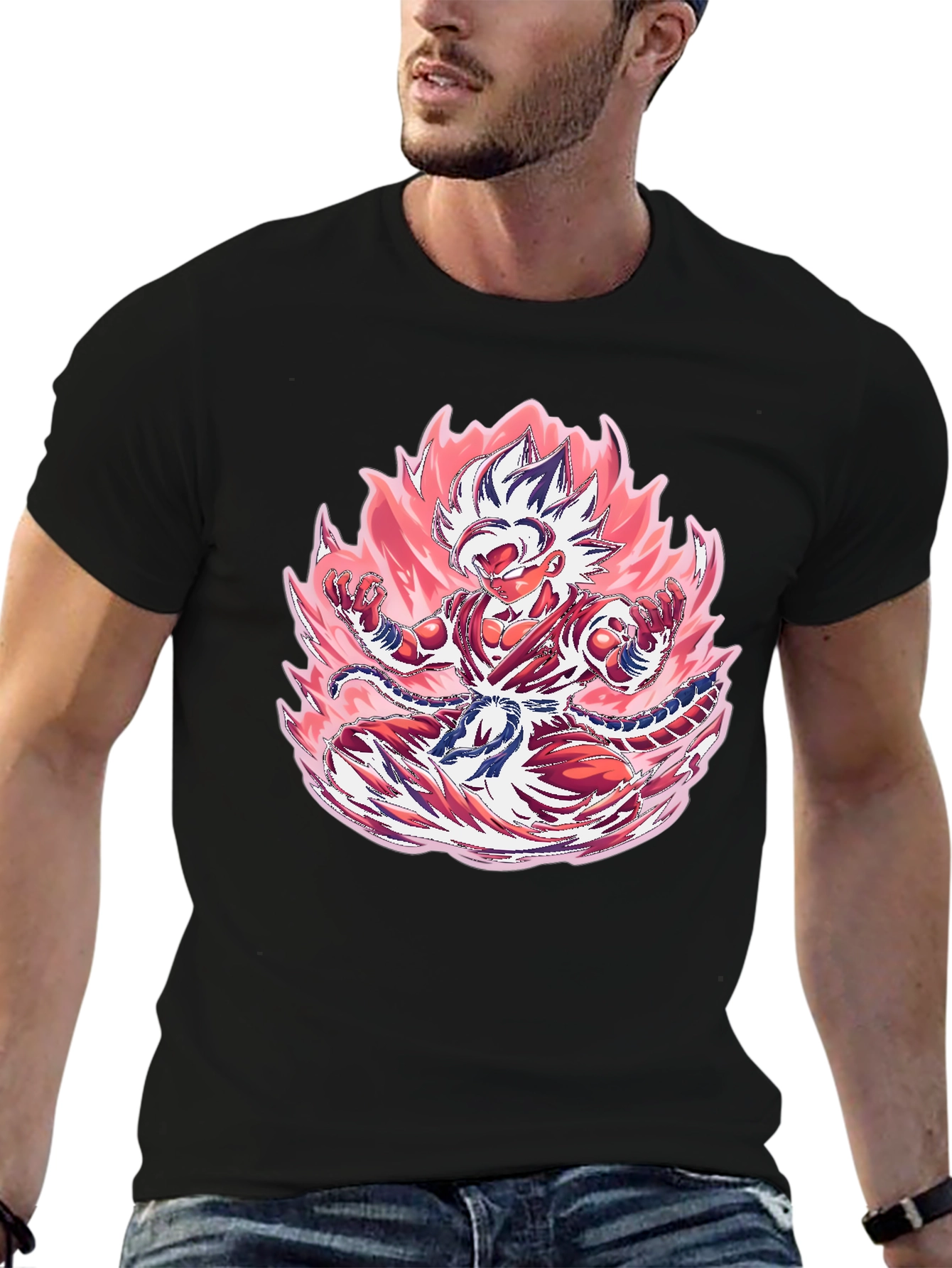 Dragon Ball Super Saiyan Rose Goku Black T-Shirt