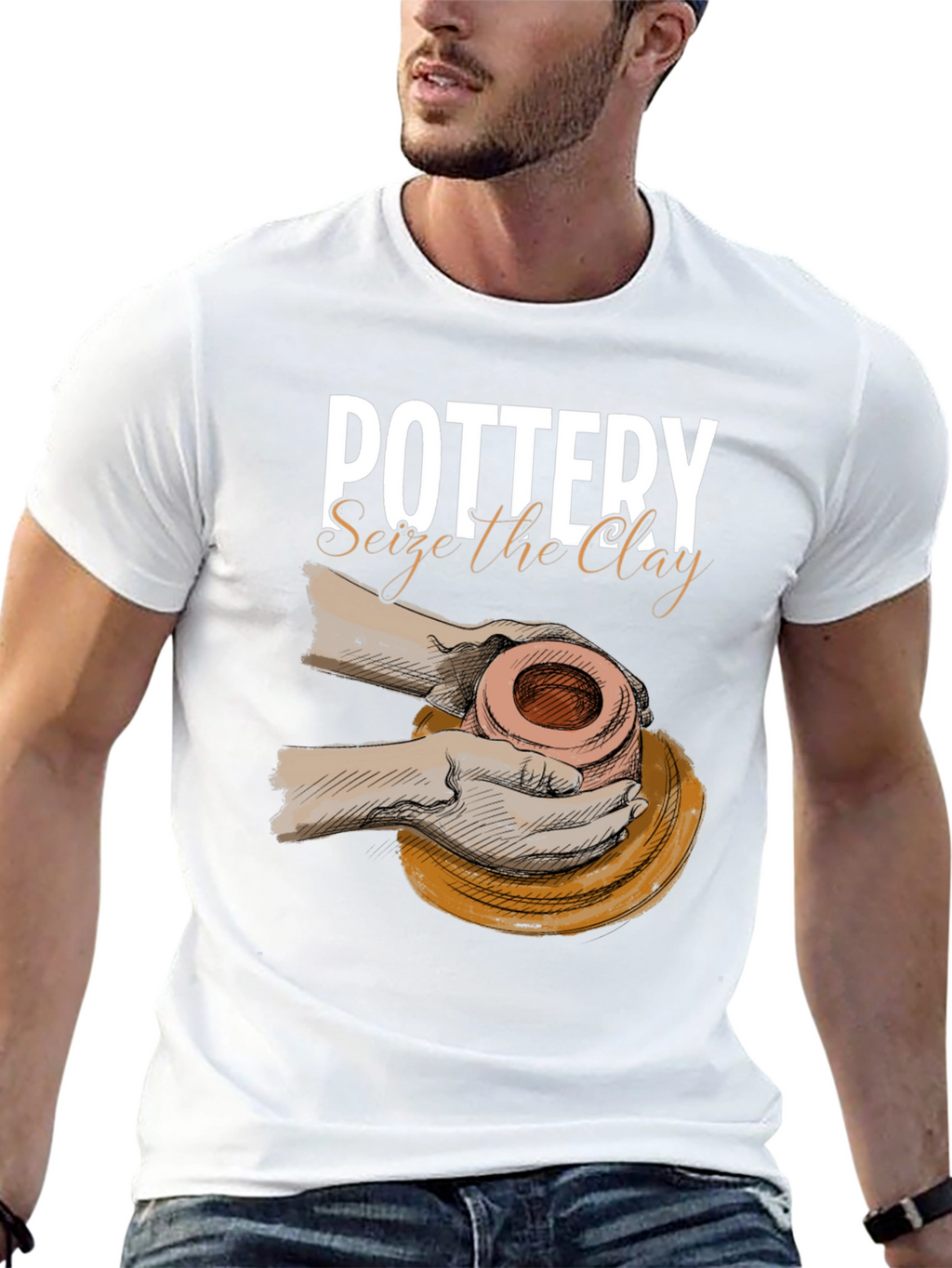 Pottery Seize the Clay Graphic T-Shirt