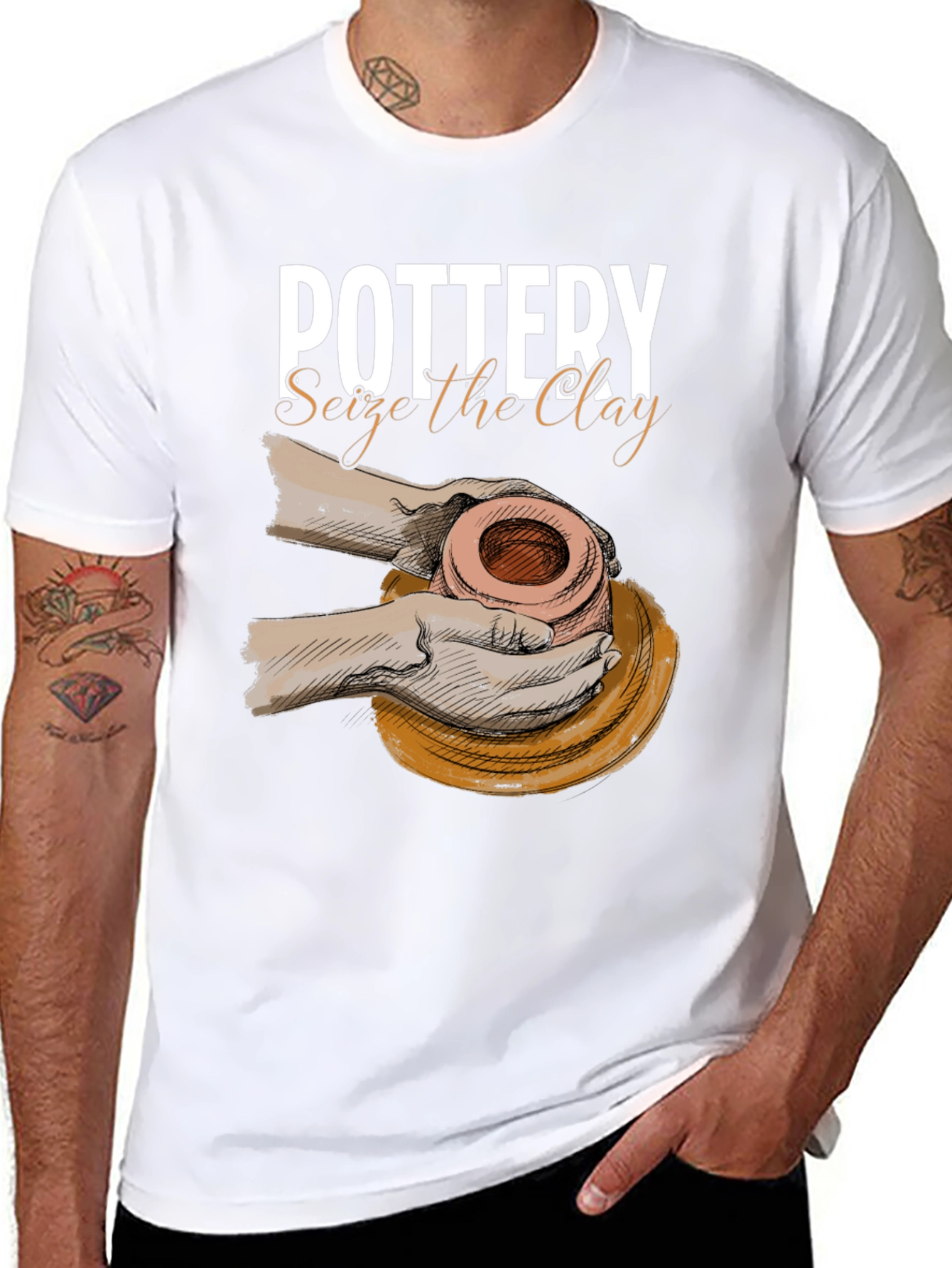 Pottery Seize the Clay Graphic T-Shirt