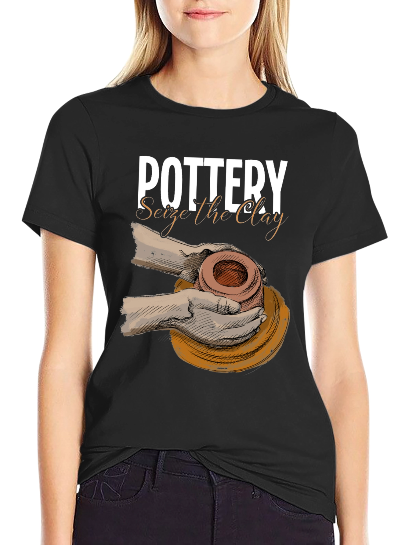 Pottery Seize the Clay Graphic T-Shirt
