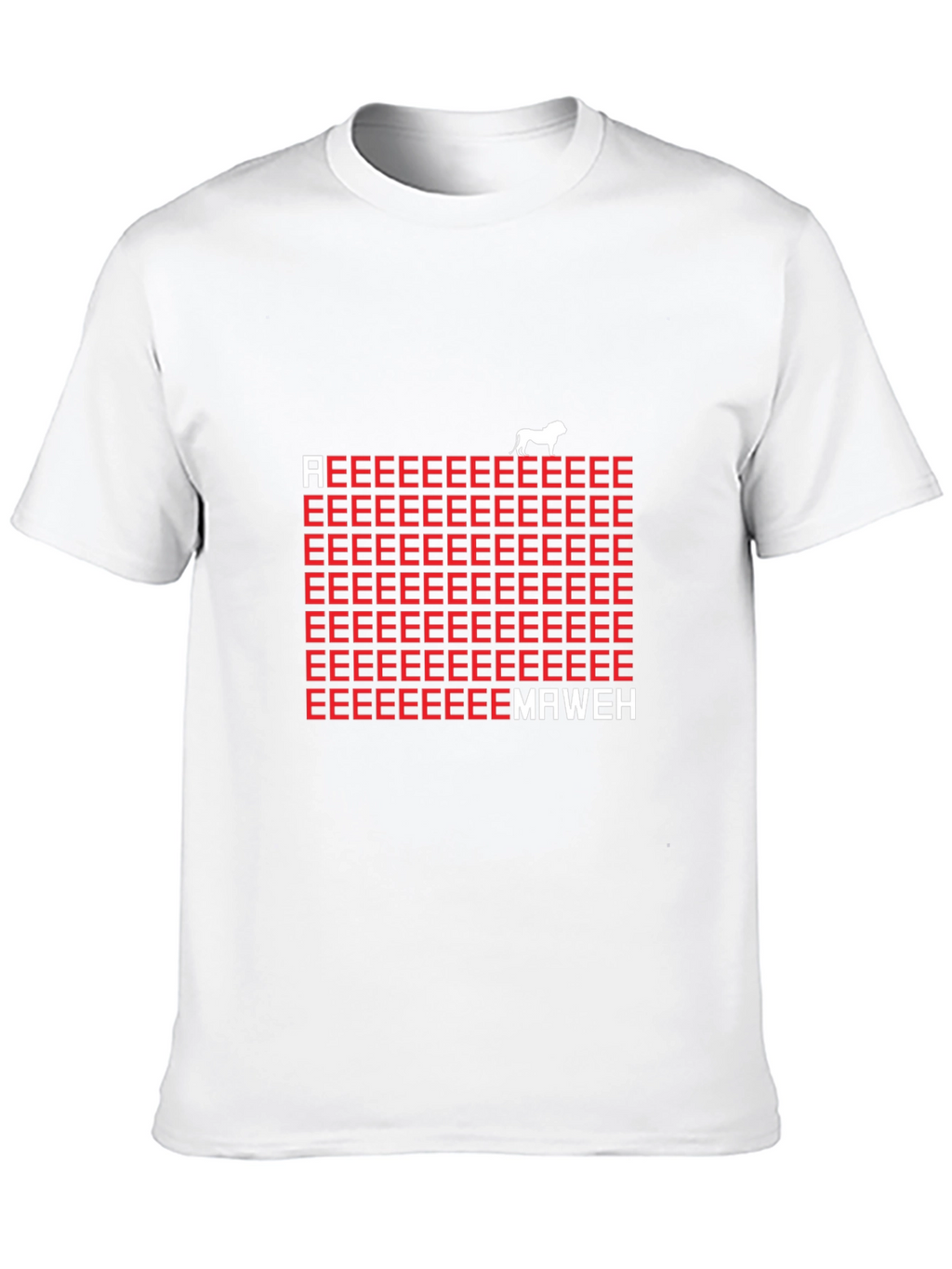 Aaaaaaaaaa Maweh Bulldog Graphic T-Shirt