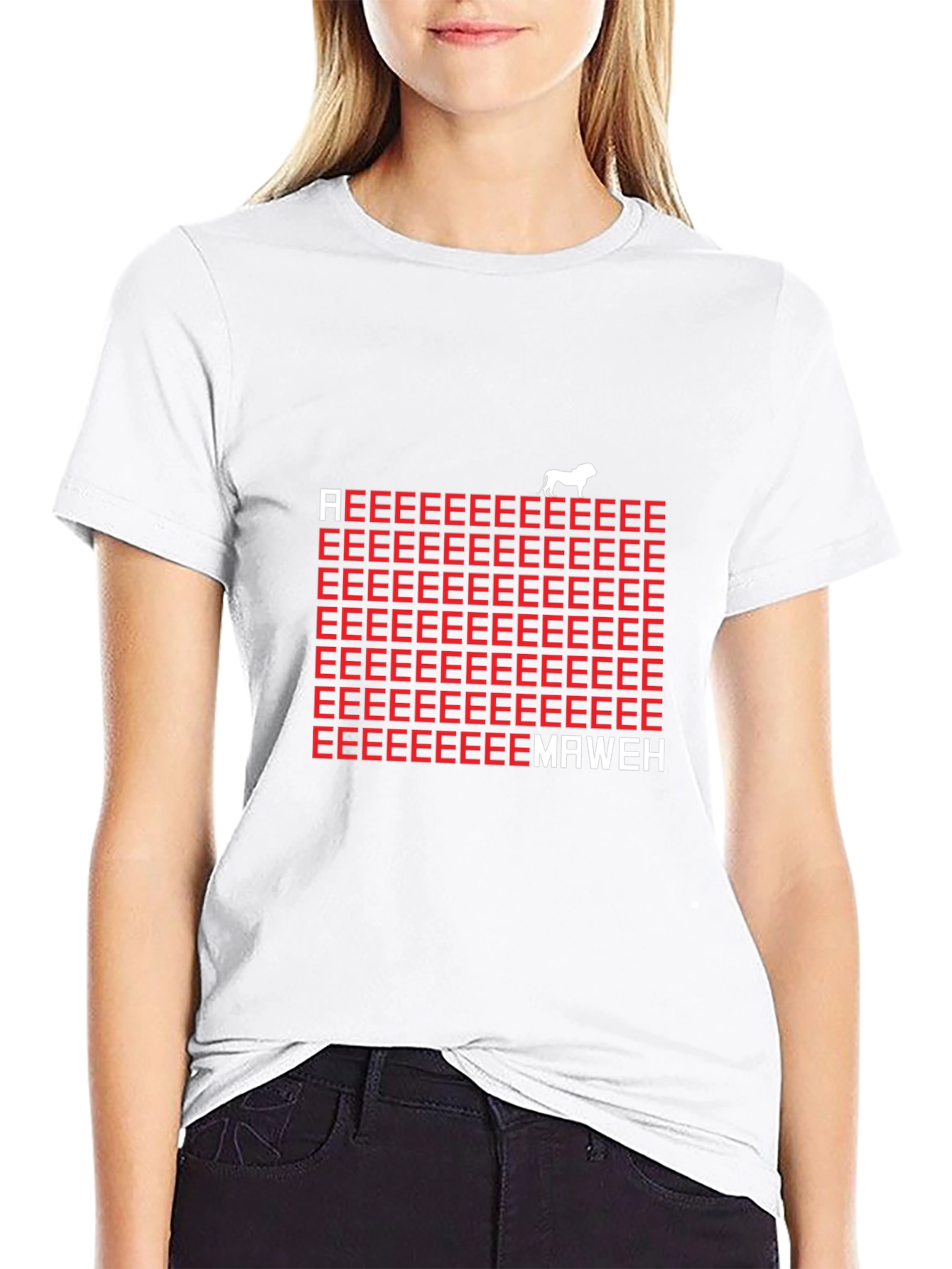 Aaaaaaaaaa Maweh Bulldog Graphic T-Shirt