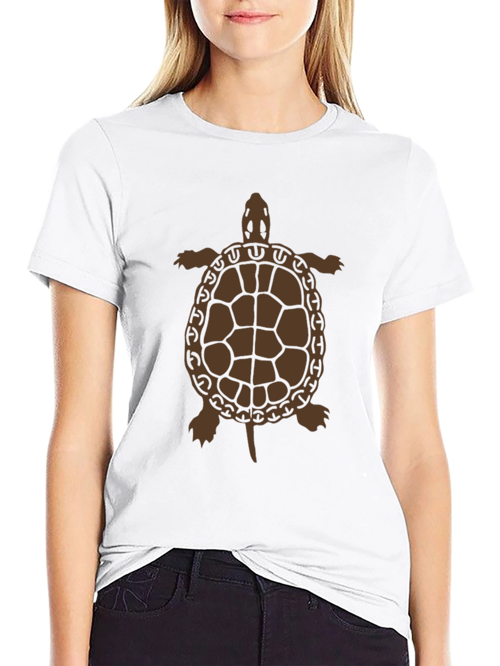 Turtle Graphic Tee - Black Unisex Shirt