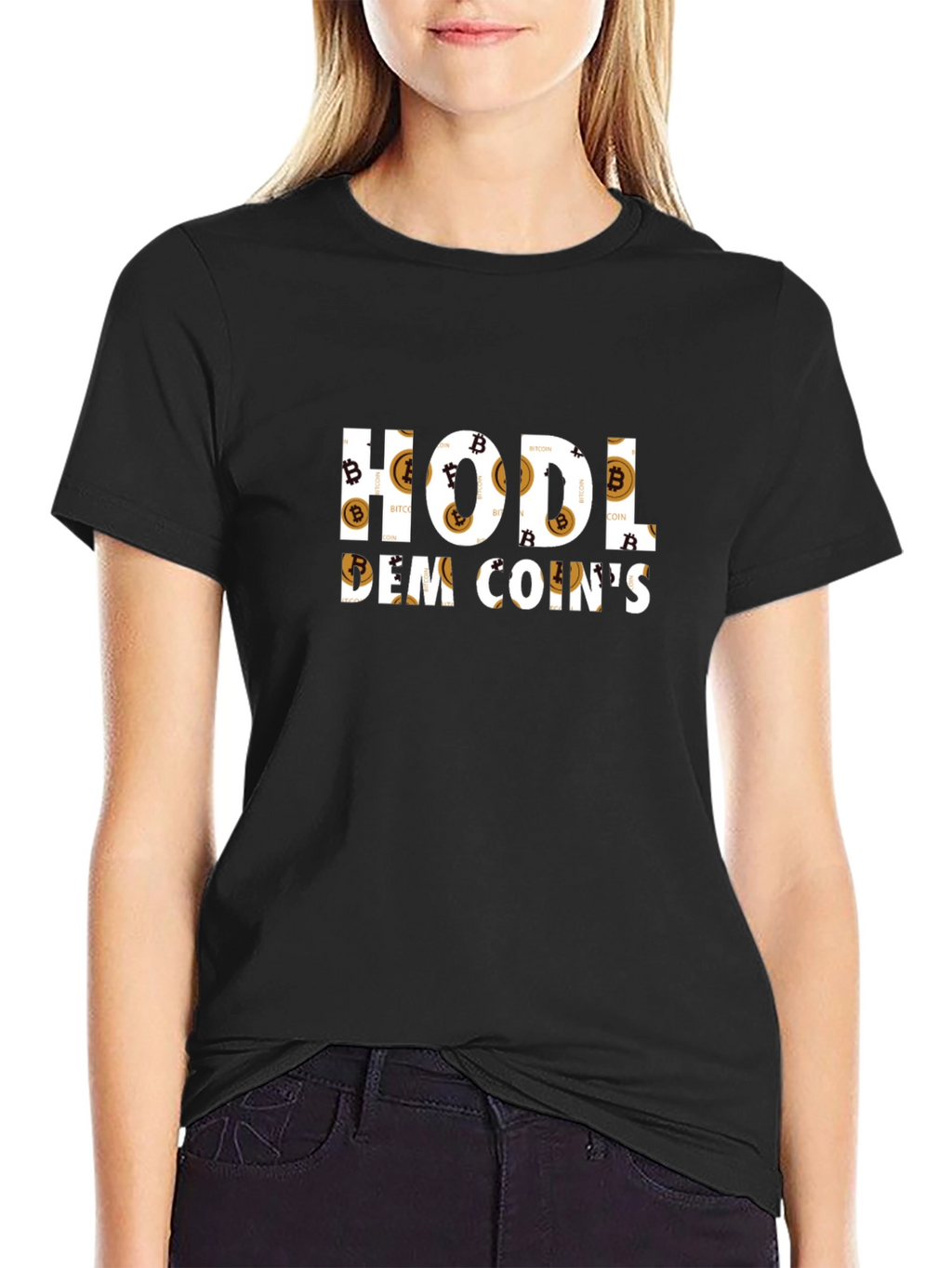 HODL DEM COINS Bitcoin Graphic T-Shirt