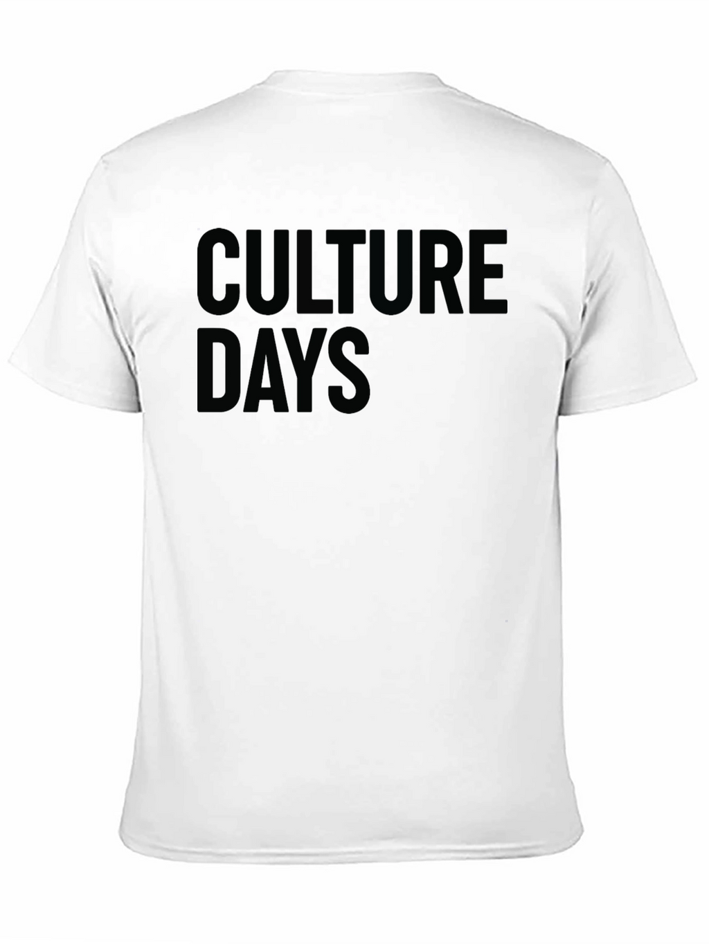Culture Days Black T-Shirt