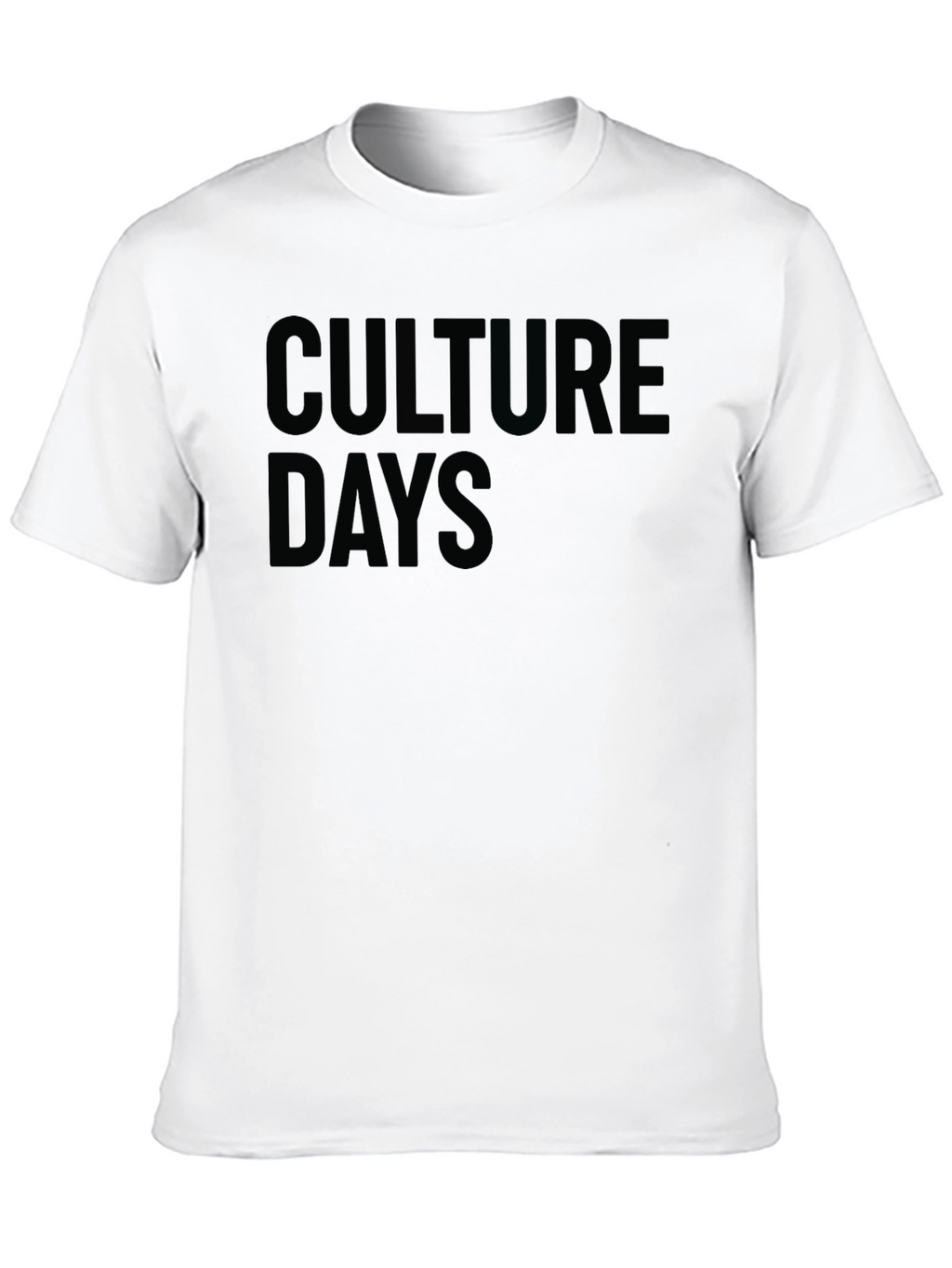 Culture Days Black T-Shirt