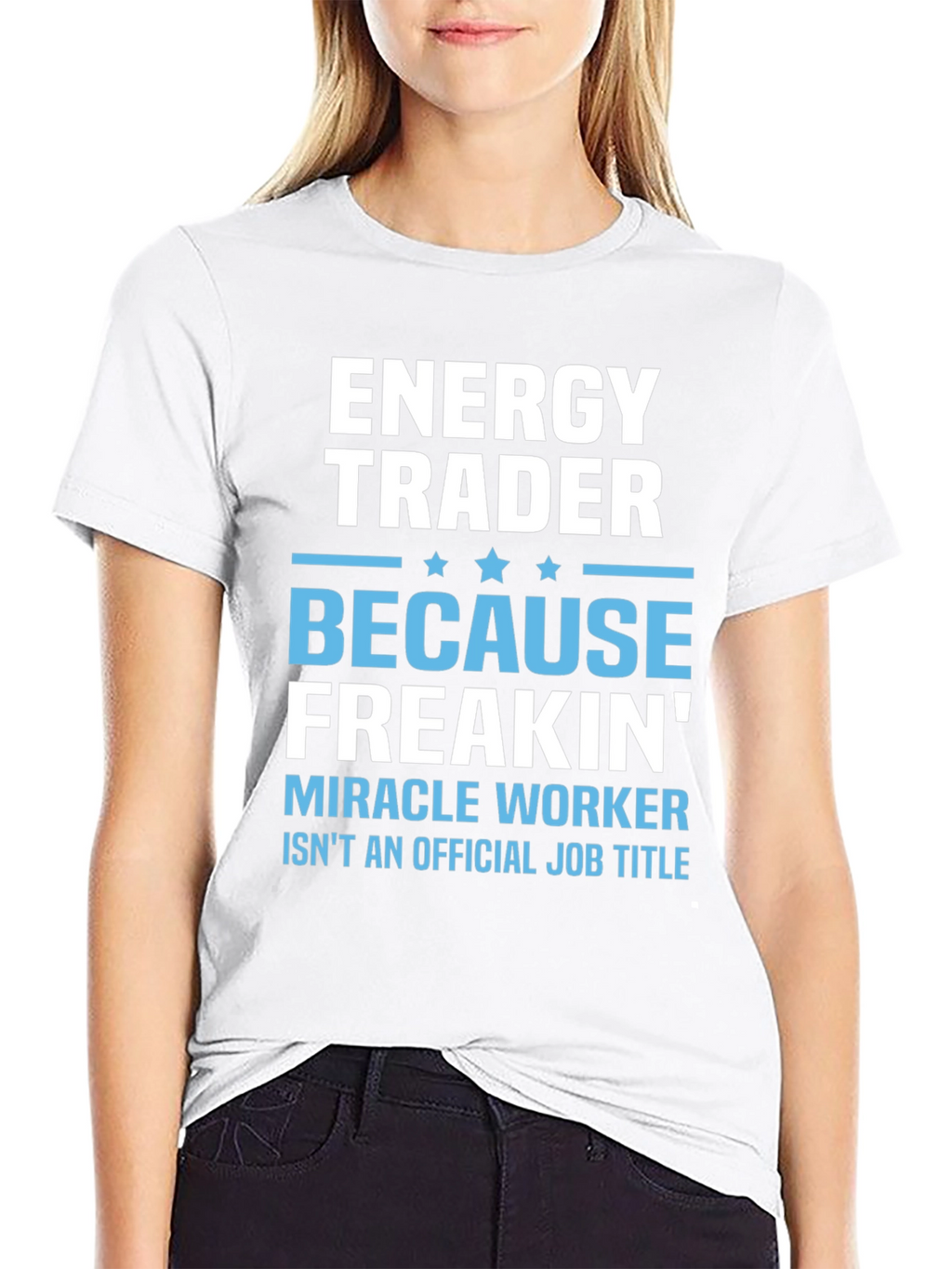 Energy Trader Funny Job Title Graphic T-Shirt