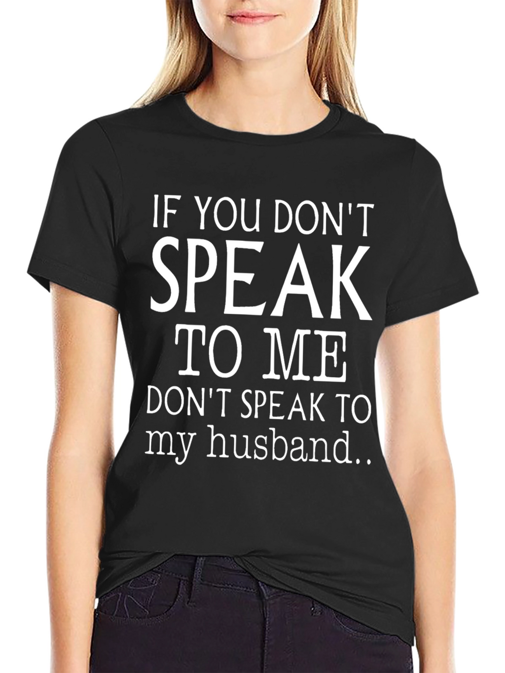 Funny Wife Husband Protection T-Shirt