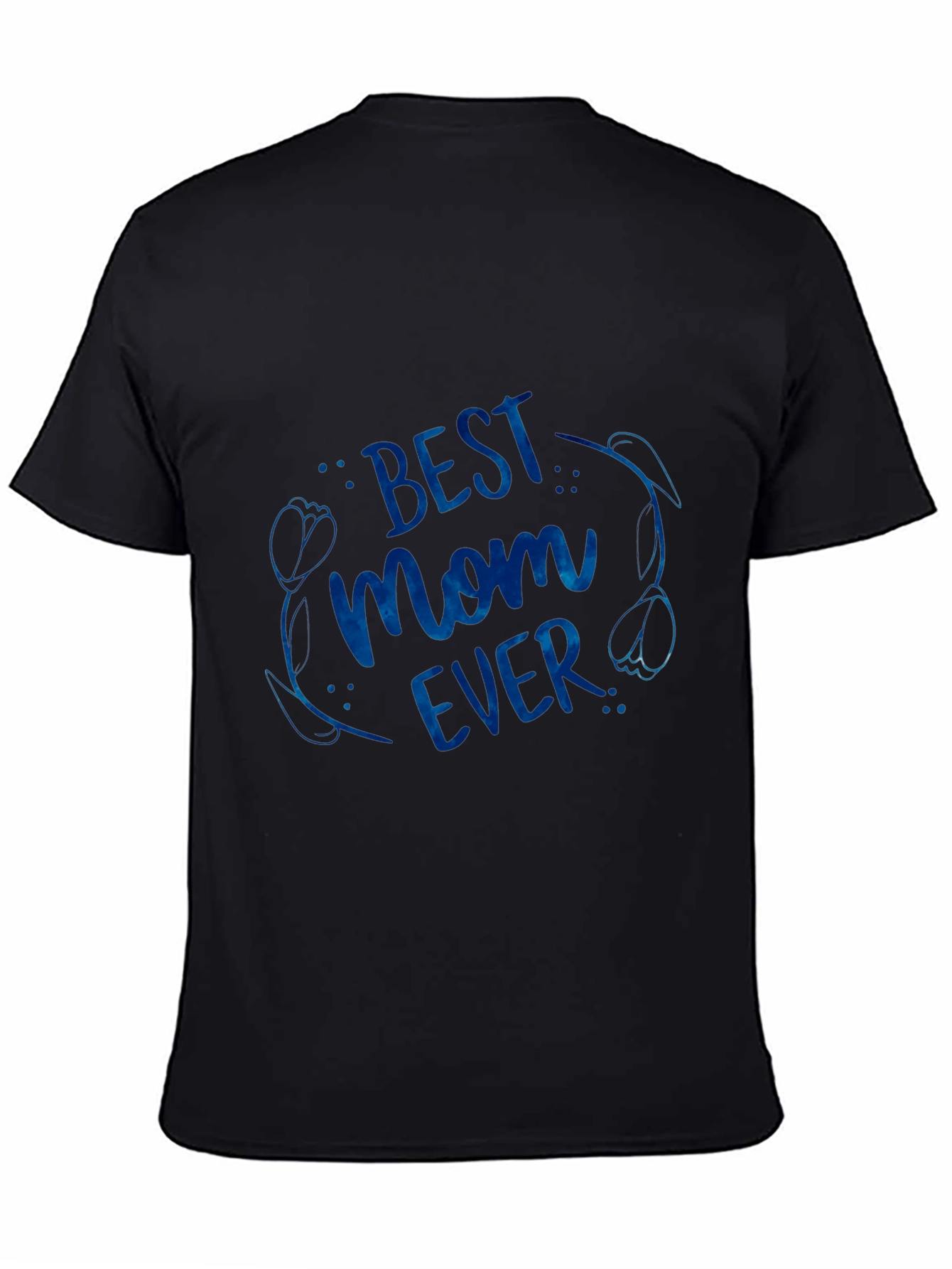 Best Mom Ever Graphic Tee - Black