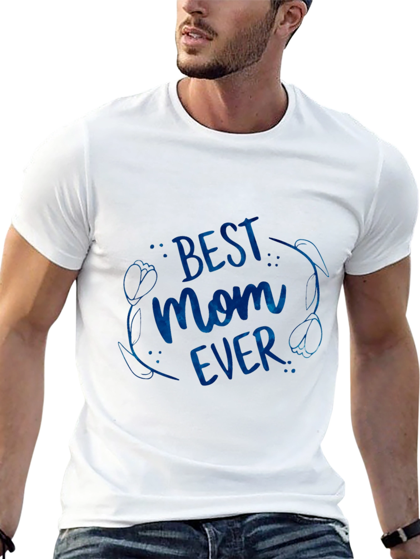 Best Mom Ever Graphic Tee - Black