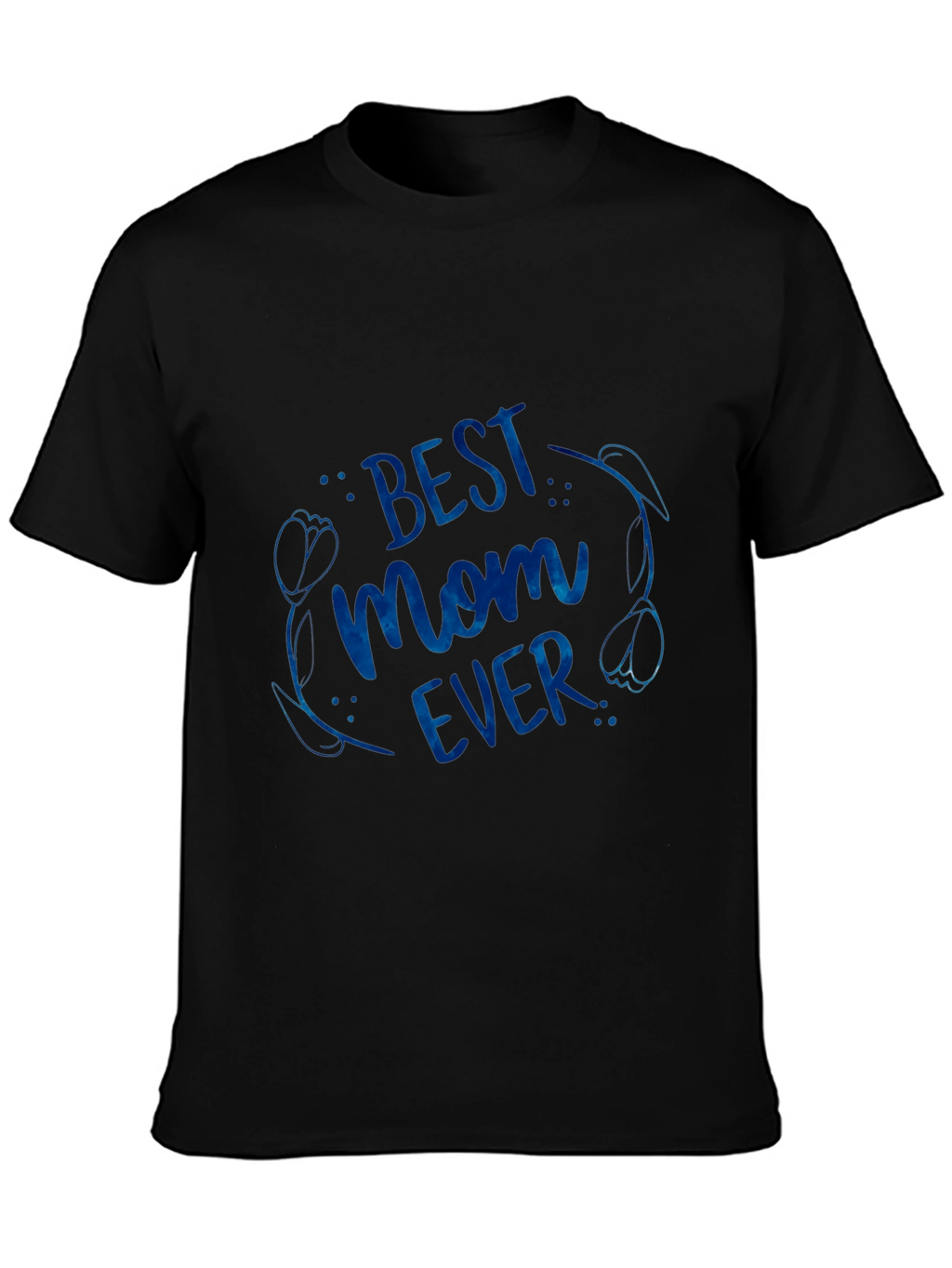 Best Mom Ever Graphic Tee - Black