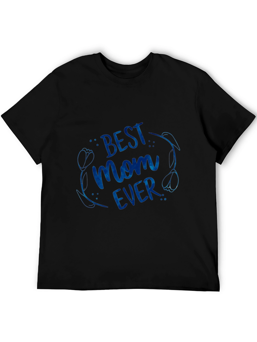 Best Mom Ever Graphic Tee - Black