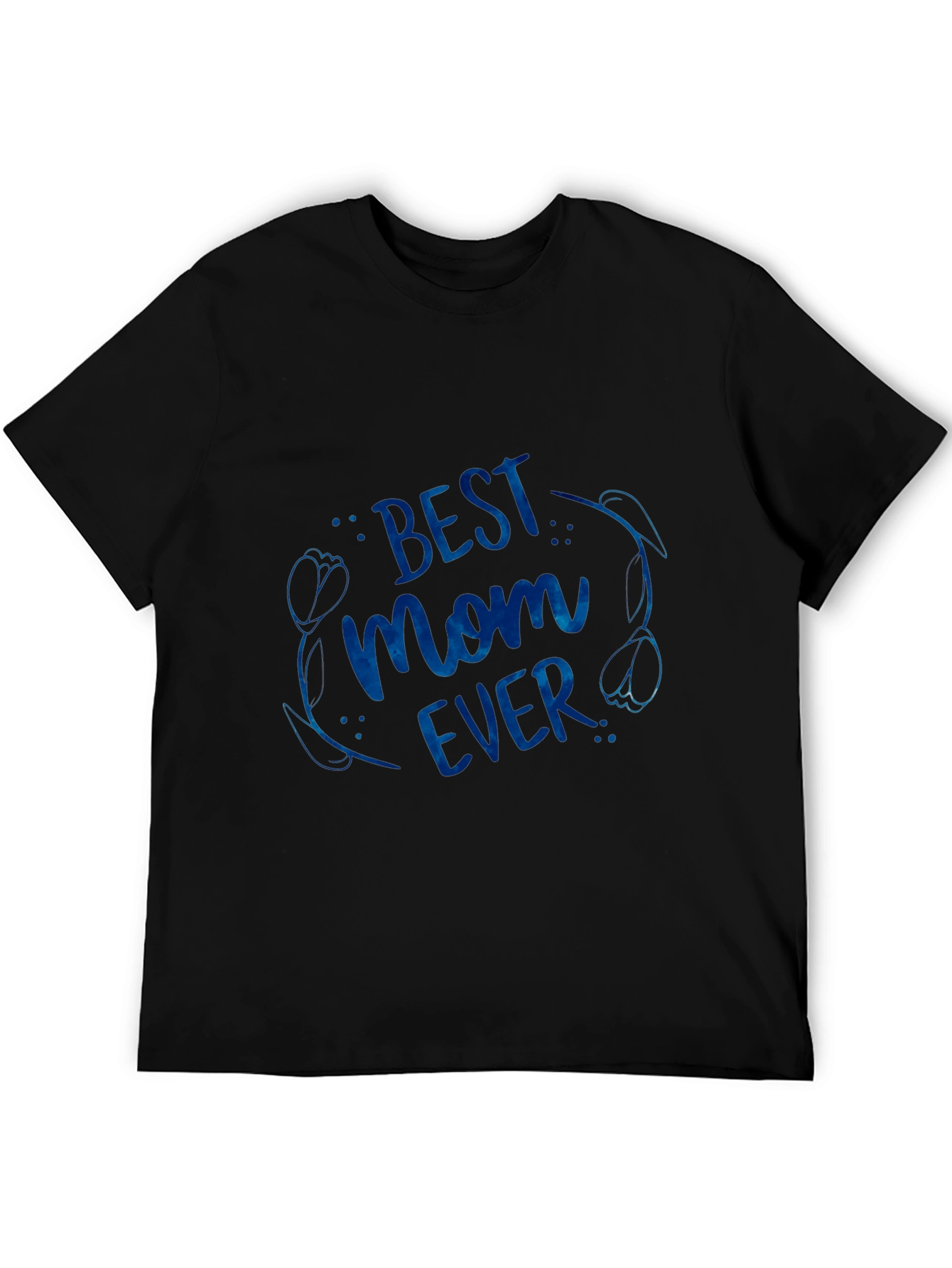 Best Mom Ever Graphic Tee - Black