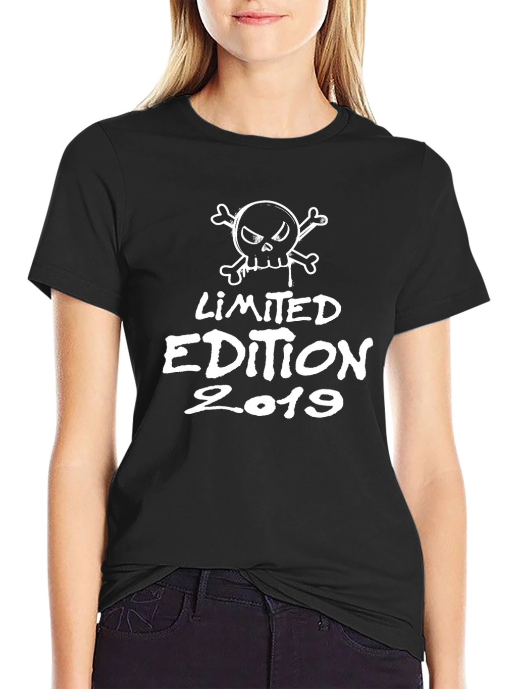 Limited Edition 2019 Skull Graphic Black T-Shirt