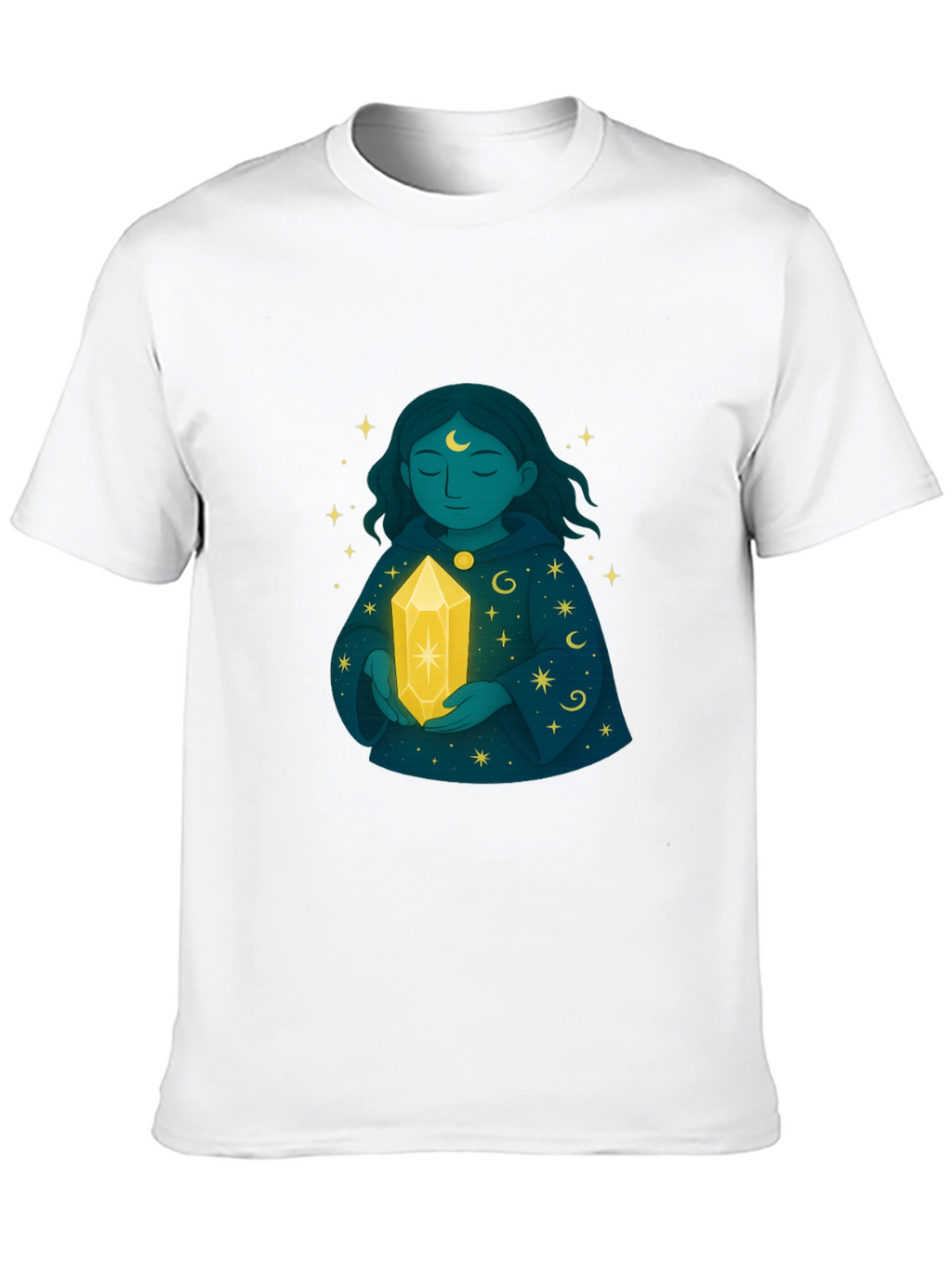Mystic Woman Crystal Black T-Shirt