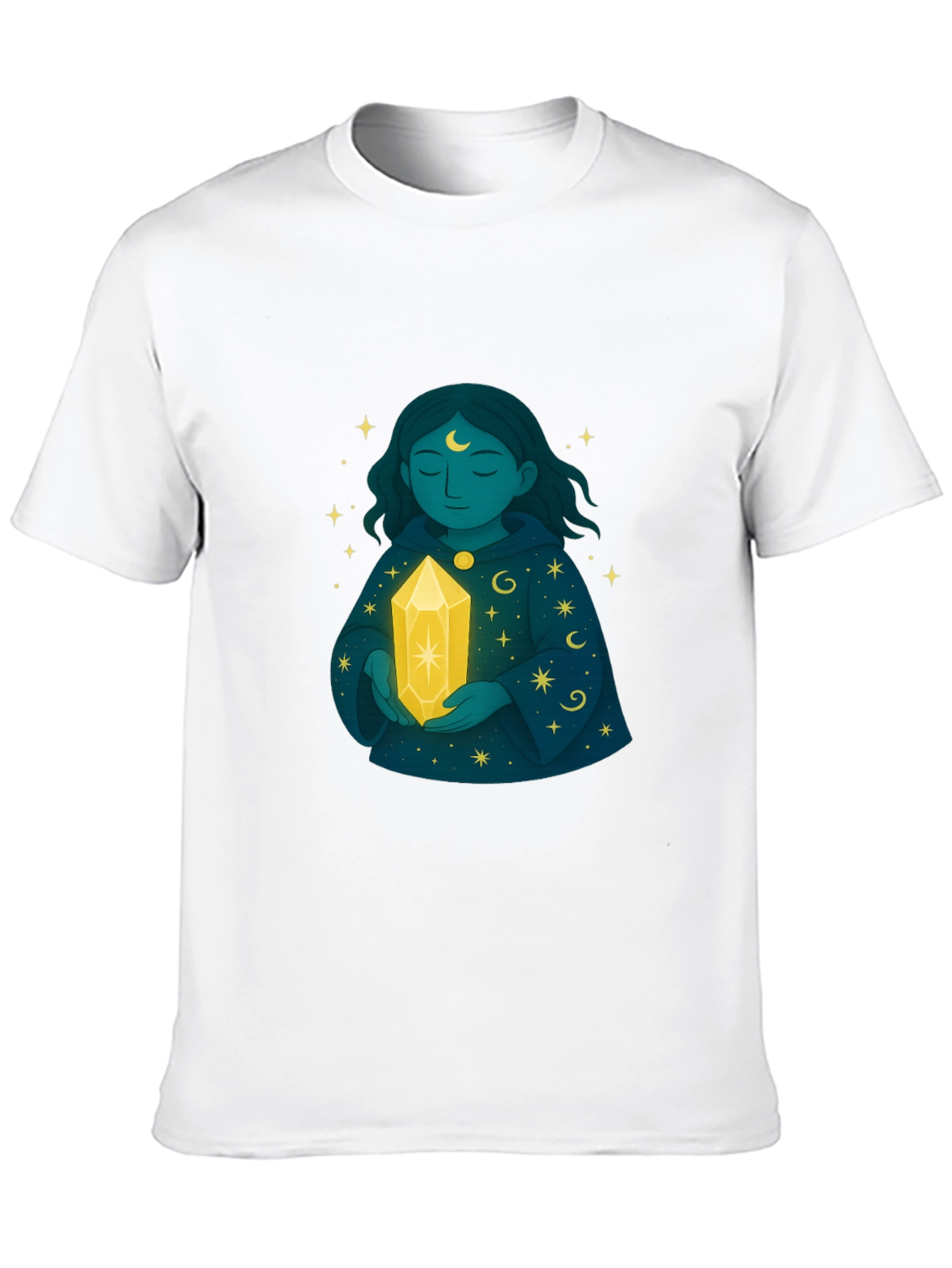Mystic Woman Crystal Black T-Shirt
