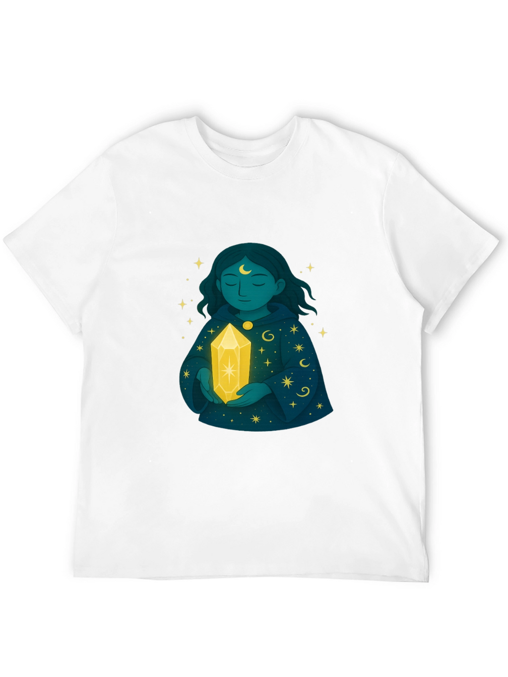 Mystic Woman Crystal Black T-Shirt