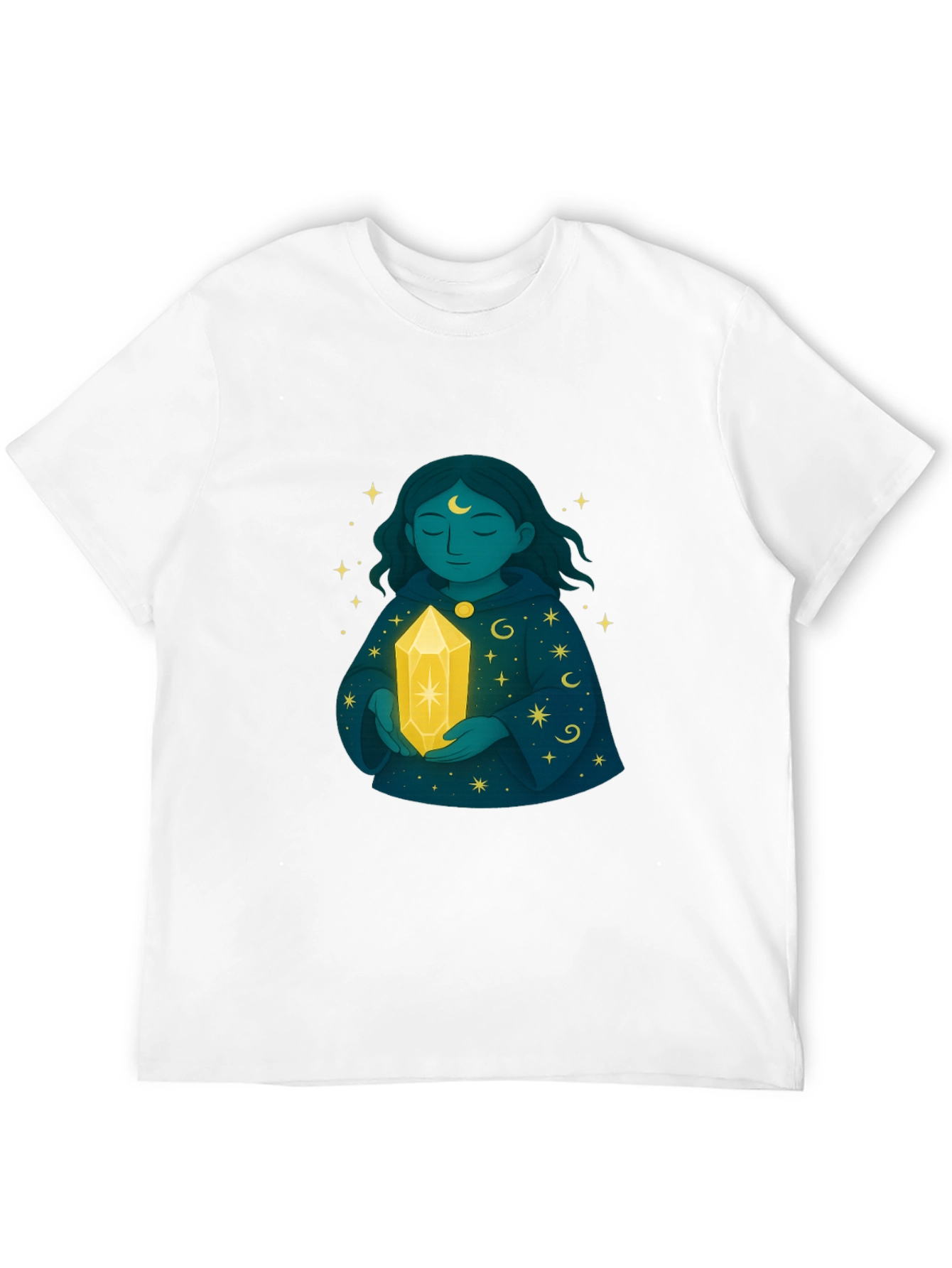 Mystic Woman Crystal Black T-Shirt
