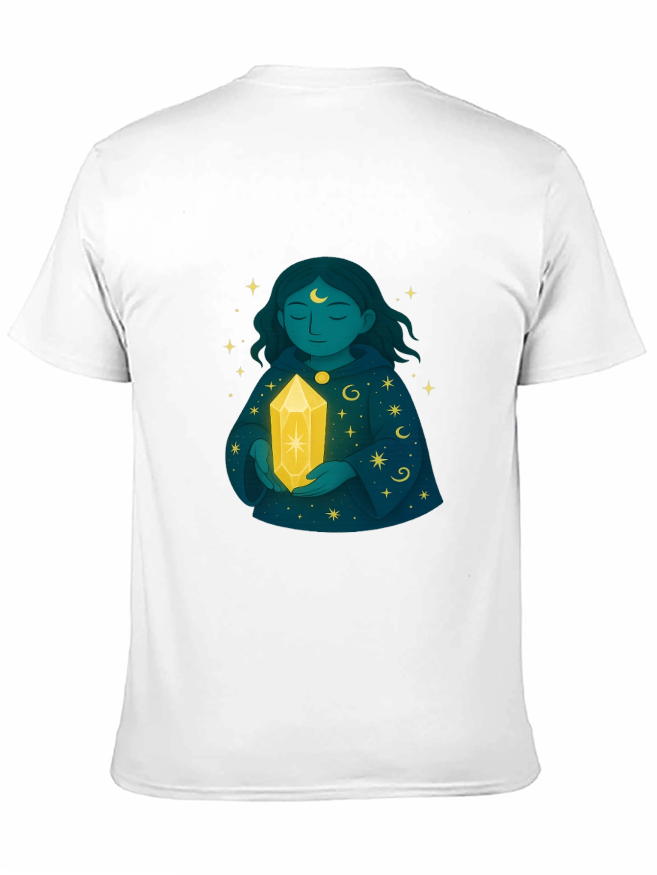 Mystic Woman Crystal Black T-Shirt