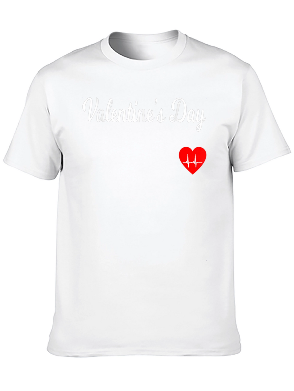 Valentines Day Heartbeat T-Shirt