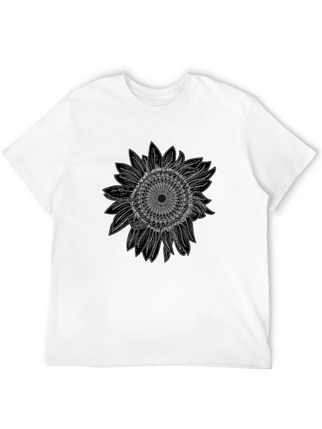 Sunflower Mandala Graphic Tee