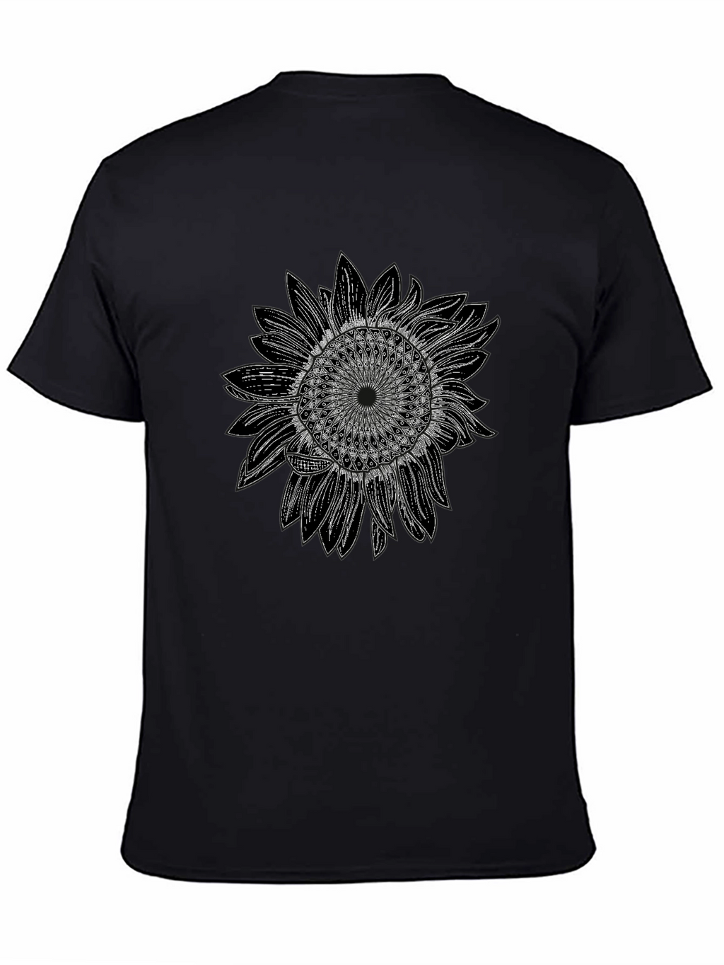 Sunflower Mandala Graphic Tee
