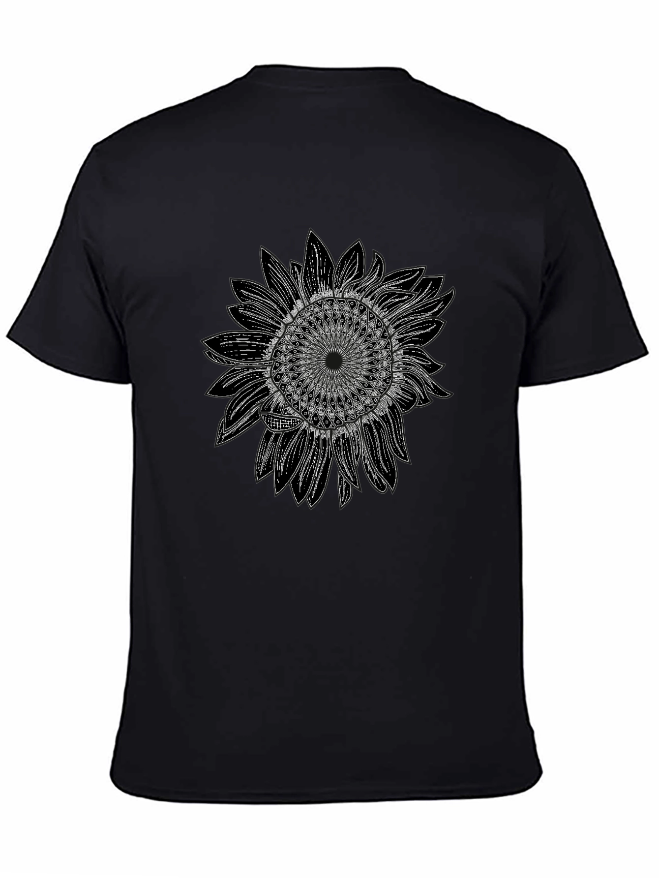 Sunflower Mandala Graphic Tee